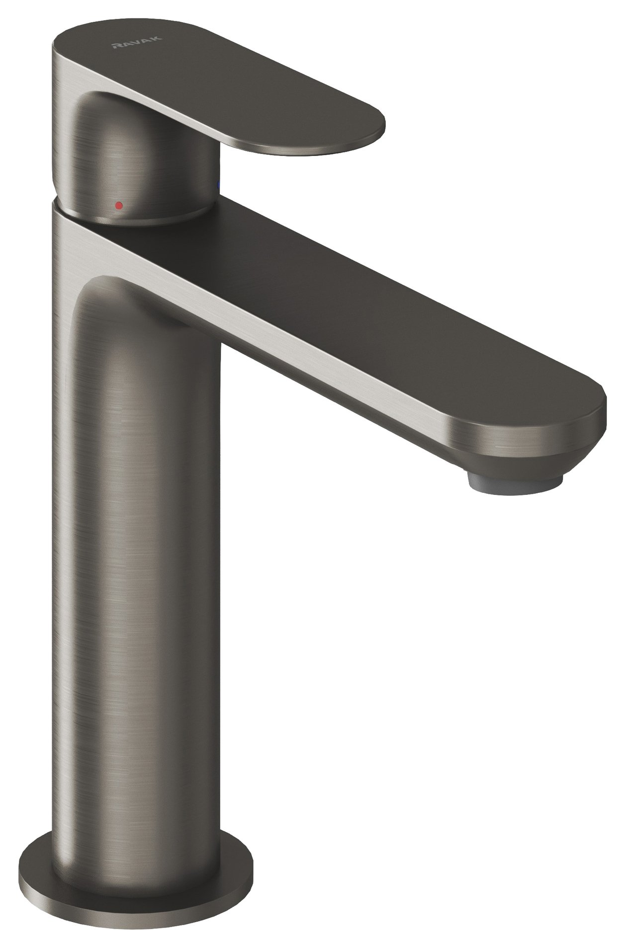 Ravak Eleganta álló mosdócsaptelep 170 mm leeresztő nélkül EL 012.20GB, grafit – Szürke, Mosdó csaptelepek