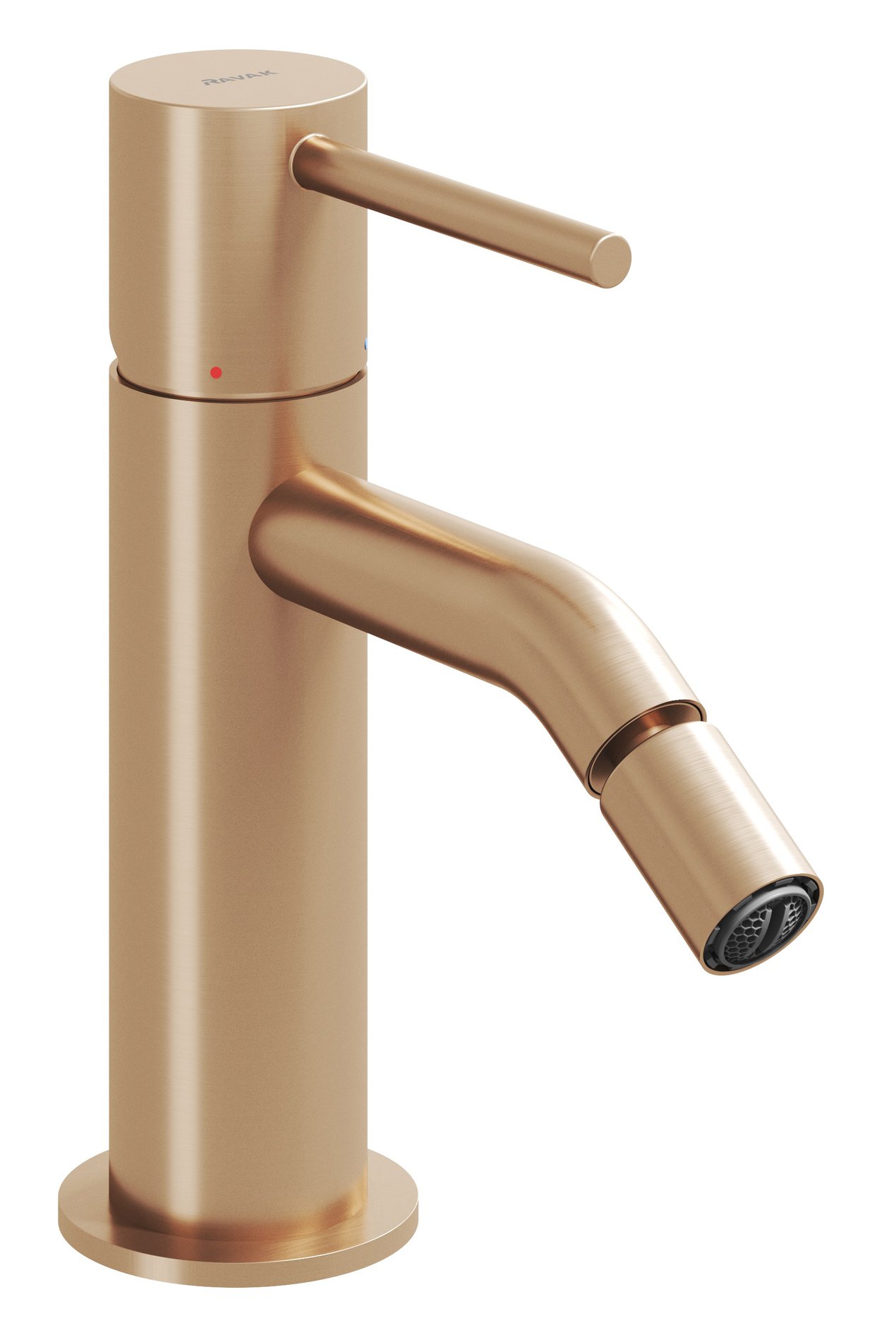 Ravak Espirit álló bidécsaptelep 150 mm leersztő nélkül ES 056.60RGB, rose gold – Rózsa arany, Bidé csaptelep
