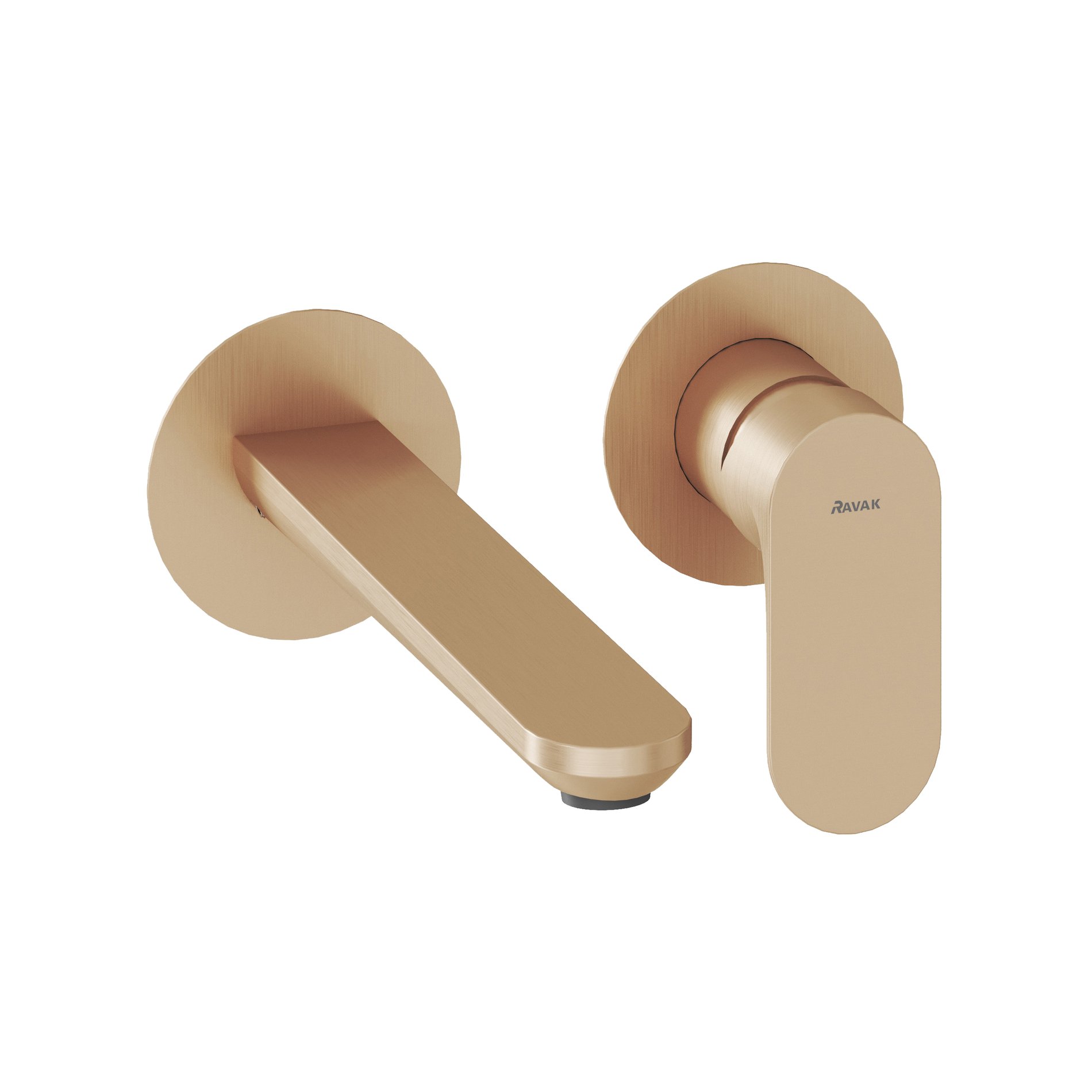 Ravak Eleganta falba süllyesztett mosdócsaptelep belső egység nélkül EL 019.60RGB.O1.RB07B, rose gold