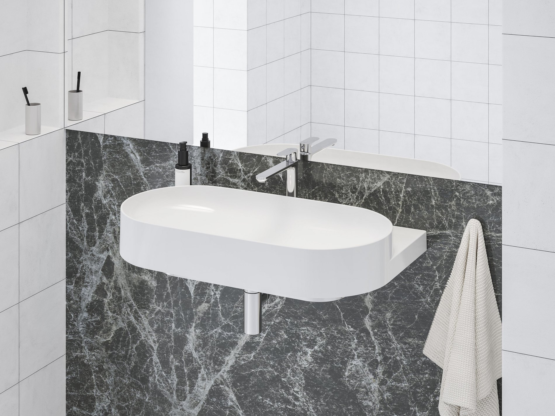 Ravak Eleganta álló mosdócsaptelep BeCool 220 mm leeresztő nélkül EL 014.01CR, Chrome – Mosdó csaptelepek
