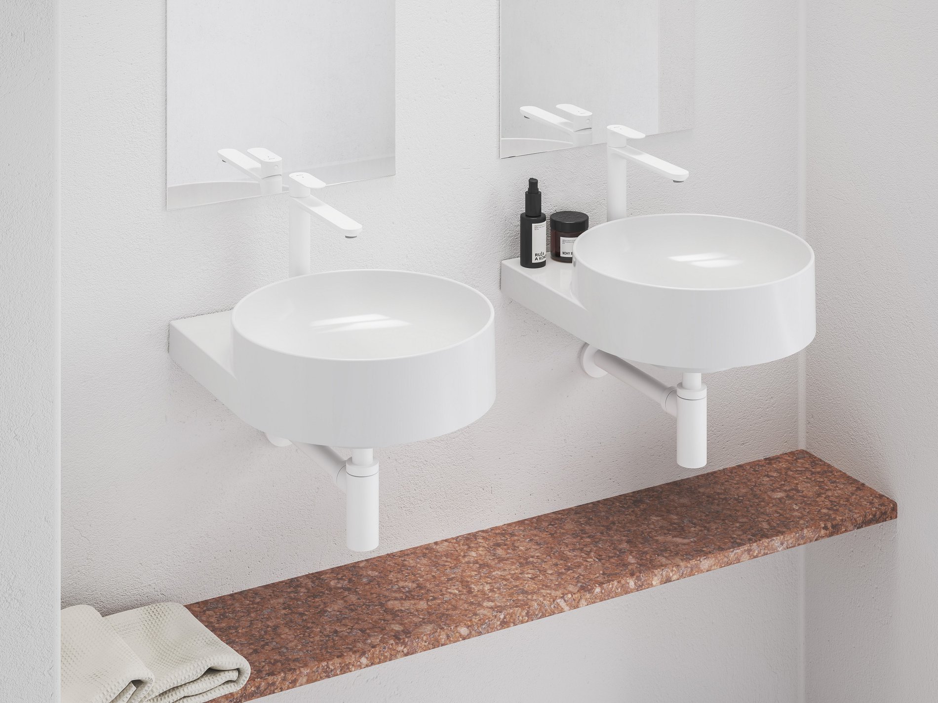 Ravak Eleganta álló mosdócsaptelep BeCool 220 mm leeresztő nélkül EL 014.11WV, White Velvet – Mosdó csaptelepek