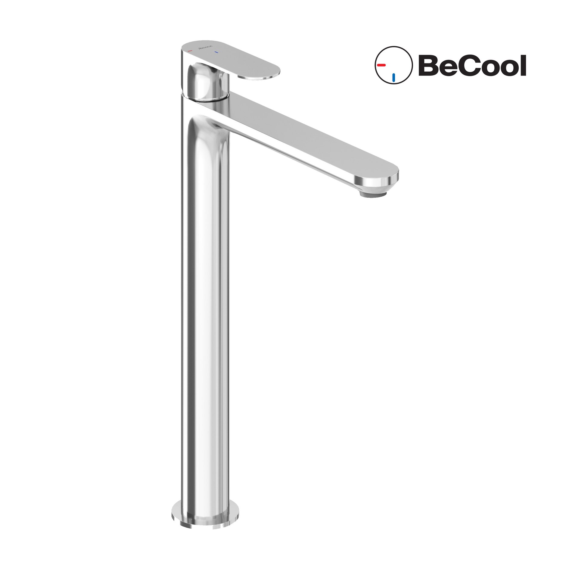 Ravak Eleganta álló mosdócsaptelep BeCool 335 mm leeresztő nélkül EL 015.01CR, Chrome – Króm, Mosdó csaptelepek