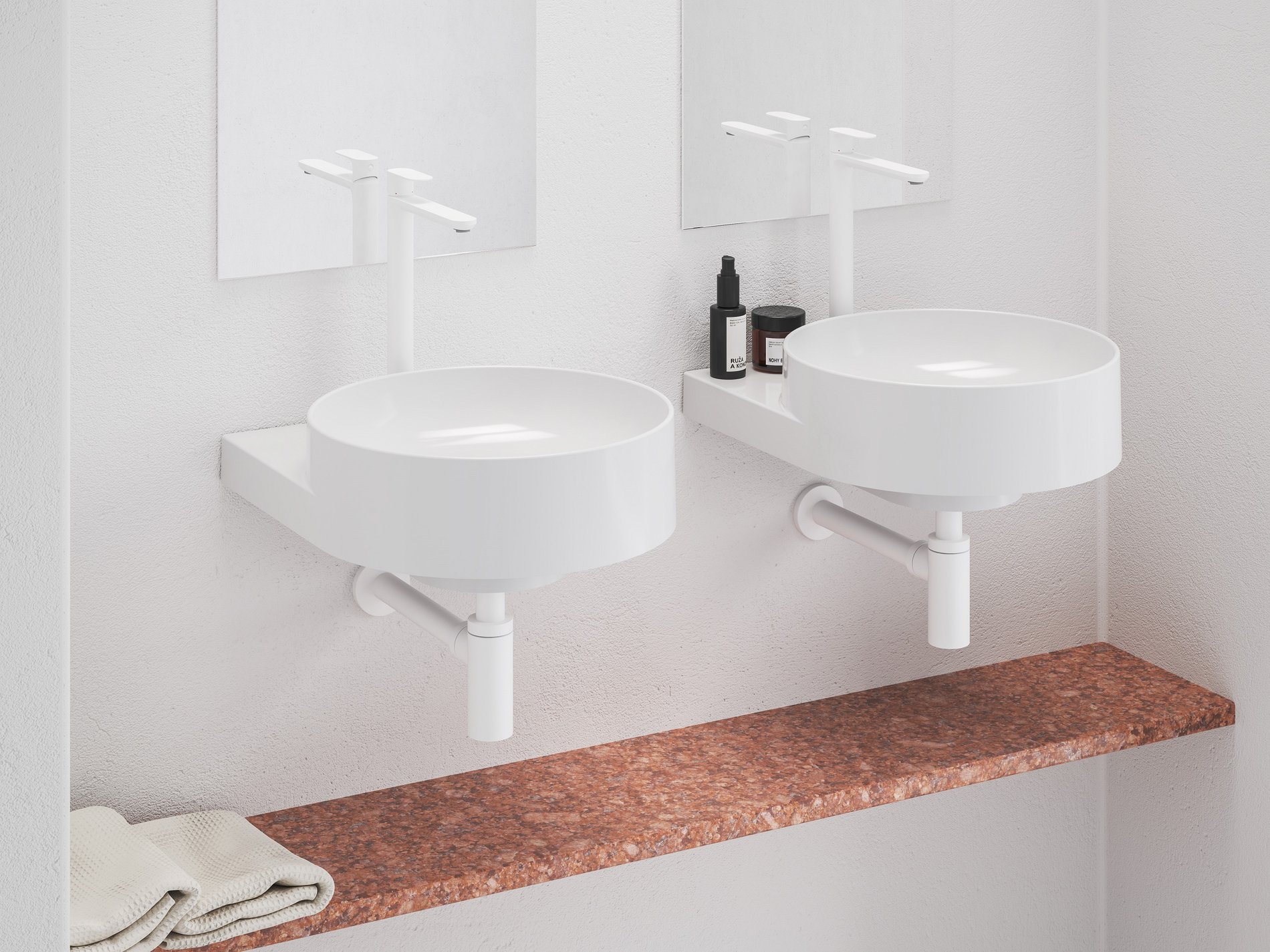 Ravak Eleganta álló mosdócsaptelep BeCool 335 mm leeresztő nélkül EL 015.11WV, White Velvet – Mosdó csaptelepek