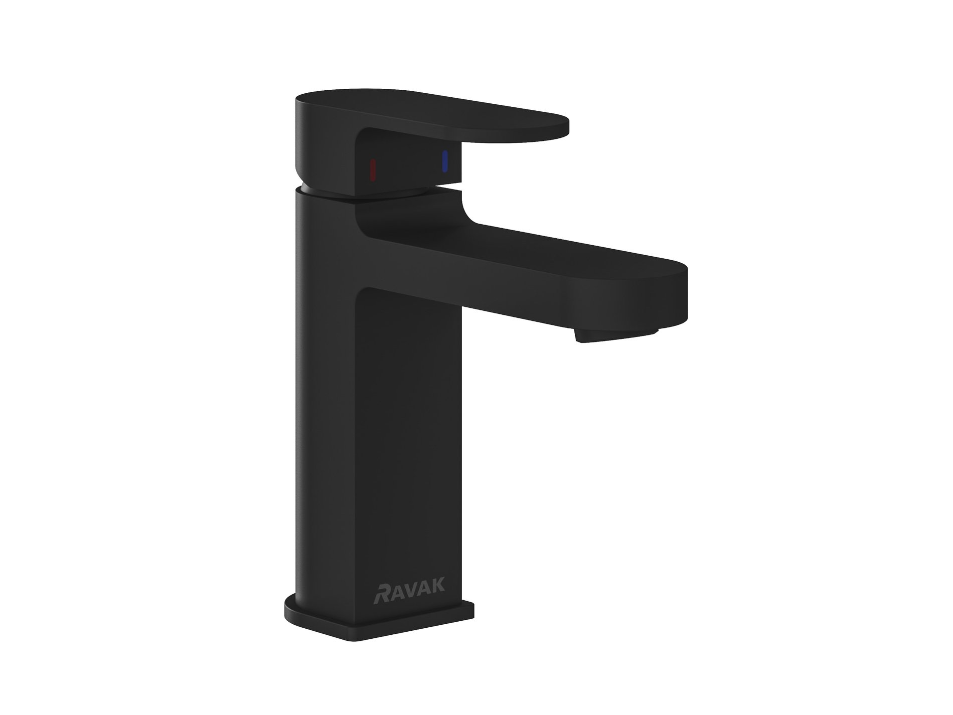 Ravak Chrome mosdócsaptelep 180 mm lefolyó nélkül CR 014.20BL, fekete – Mosdó csaptelepek