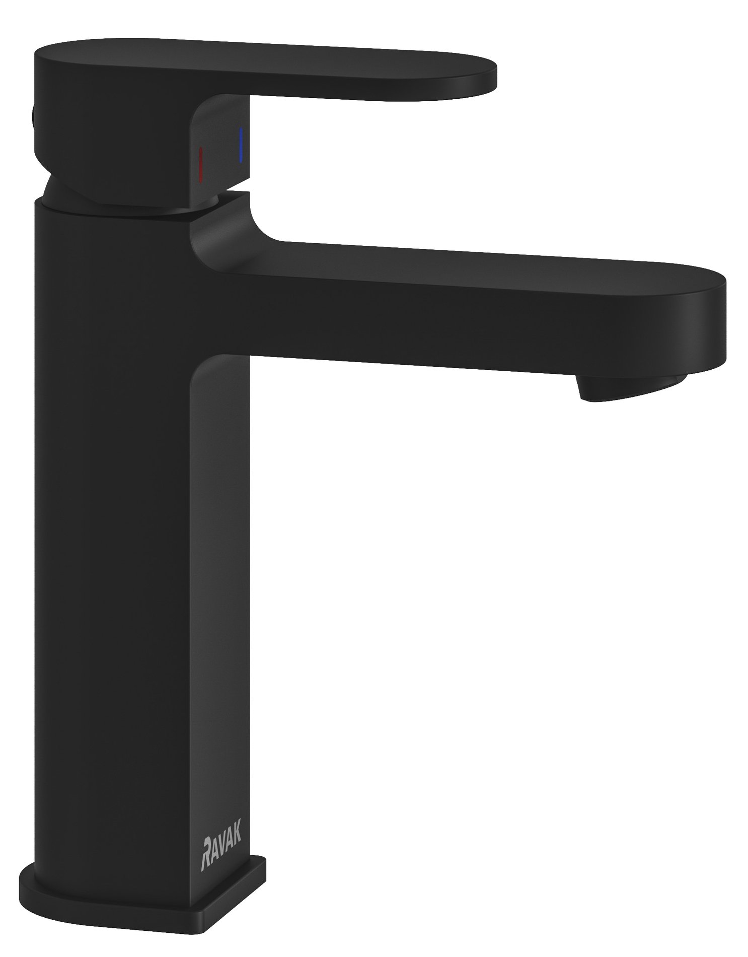 Ravak Chrome mosdócsaptelep 180 mm lefolyó nélkül CR 014.20BL, fekete – Mosdó csaptelepek