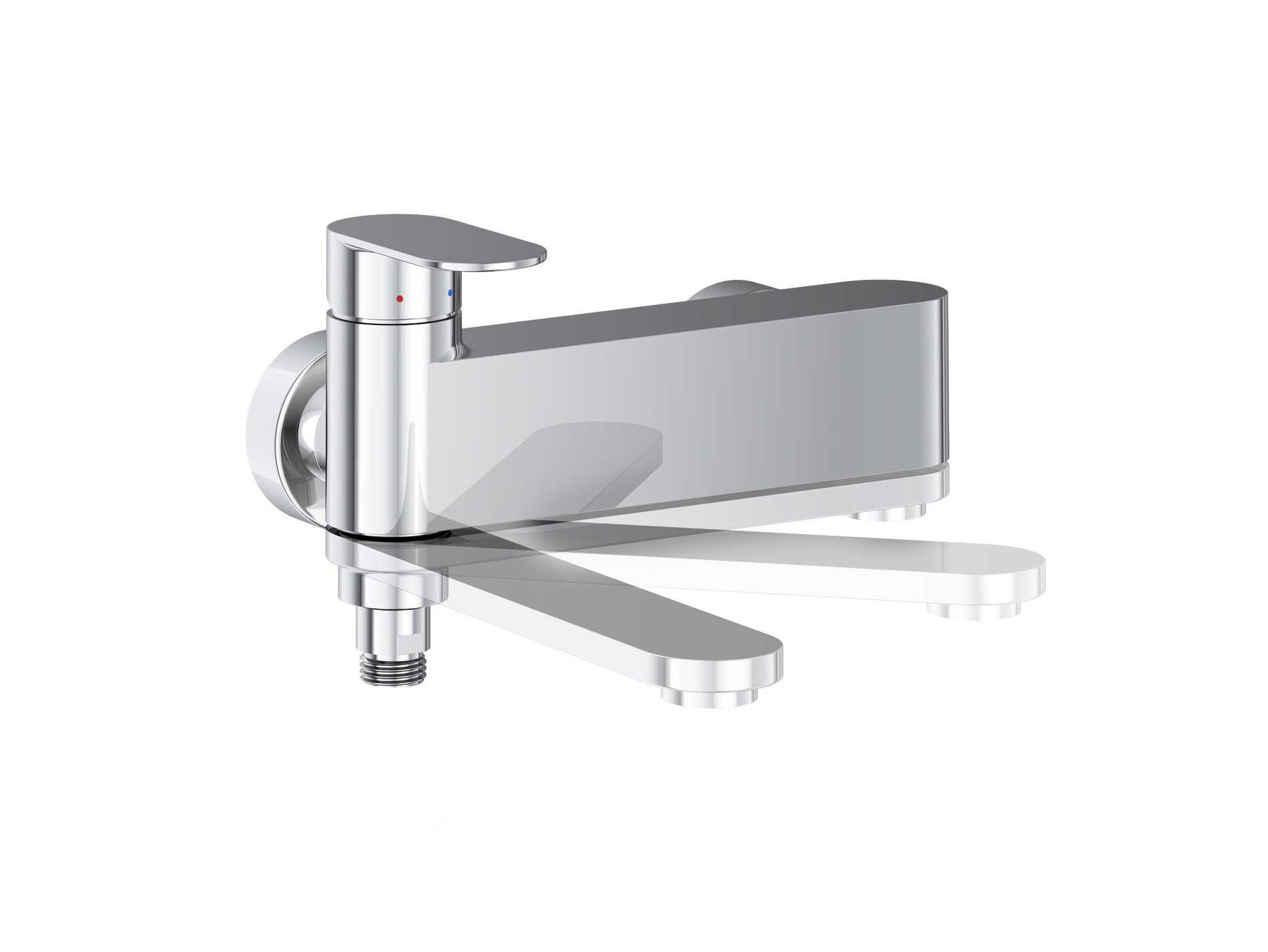 Ravak Chrome II kádcsaptelep szett nélkül CR II 022.00CR, króm – Kádcsaptelepek