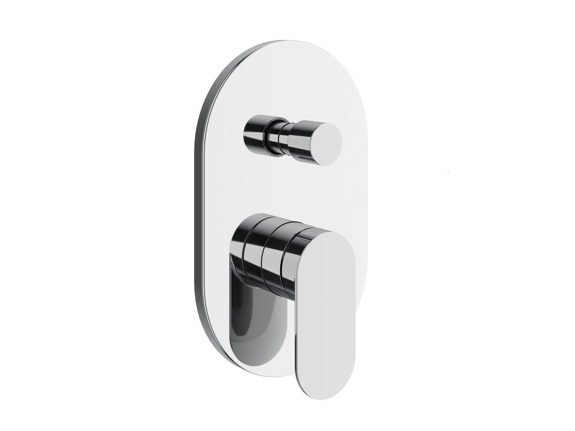 Ravak Chrome II kétutas csaptelep alaptest nélkül CR II 065.00CR.O2.RB070, króm – Kádcsaptelepek
