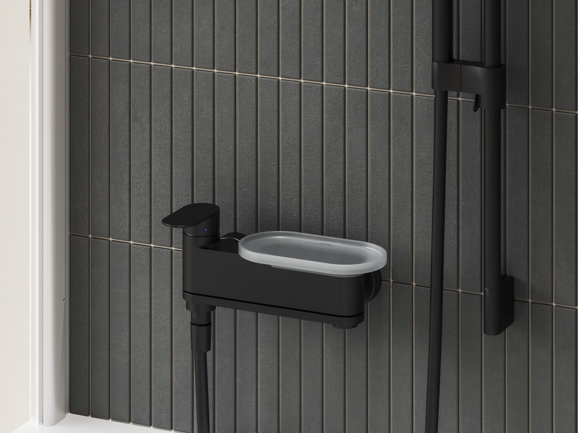 Ravak Chrome II kádcsaptelep szett nélkül CR II 022.20BL, fekete – Kádcsaptelepek