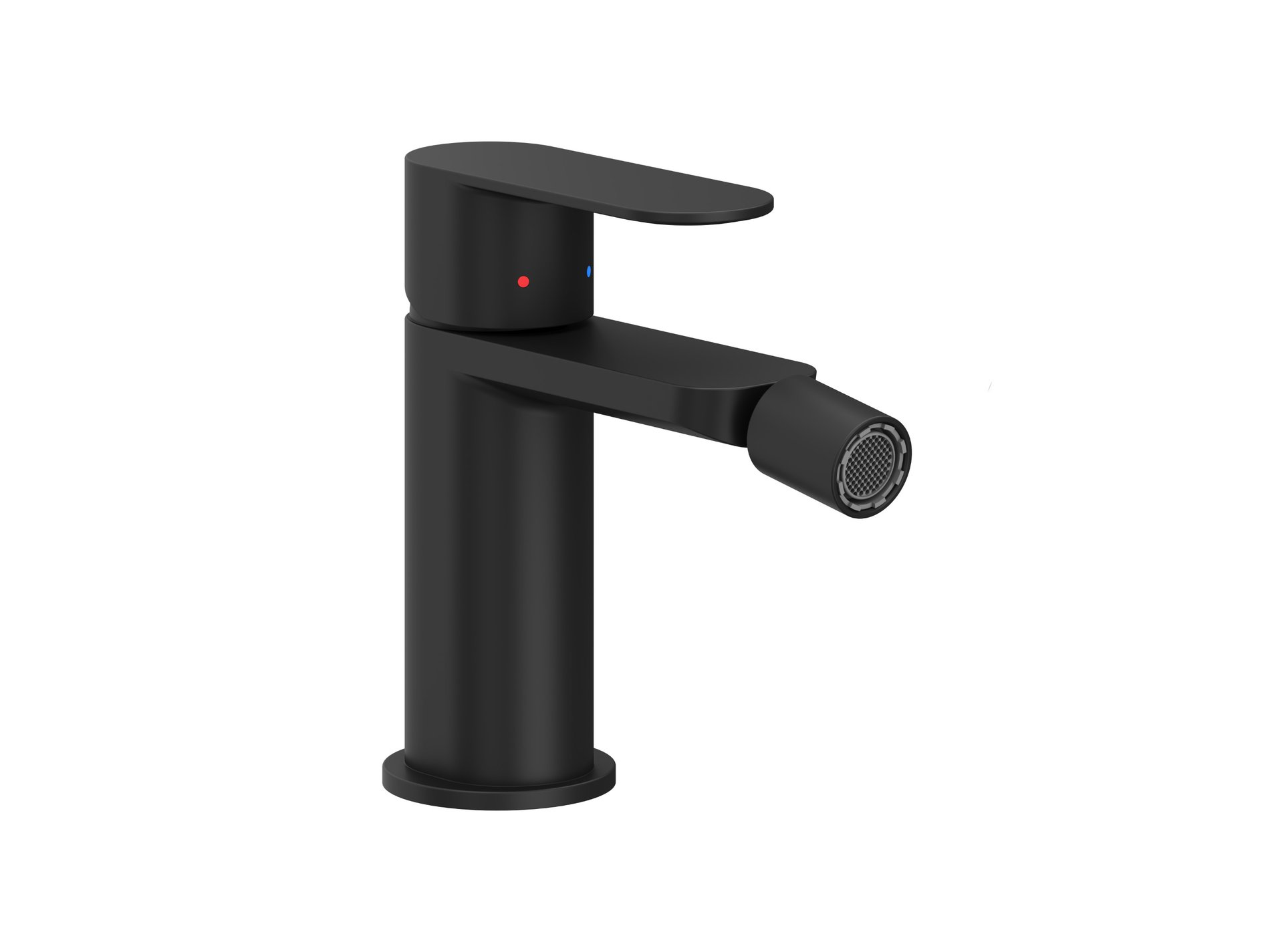 Ravak Chrome II bidécsaptelep 135 mm lefolyó nélkül CR II 056.20BL, fekete – Bidé csaptelep