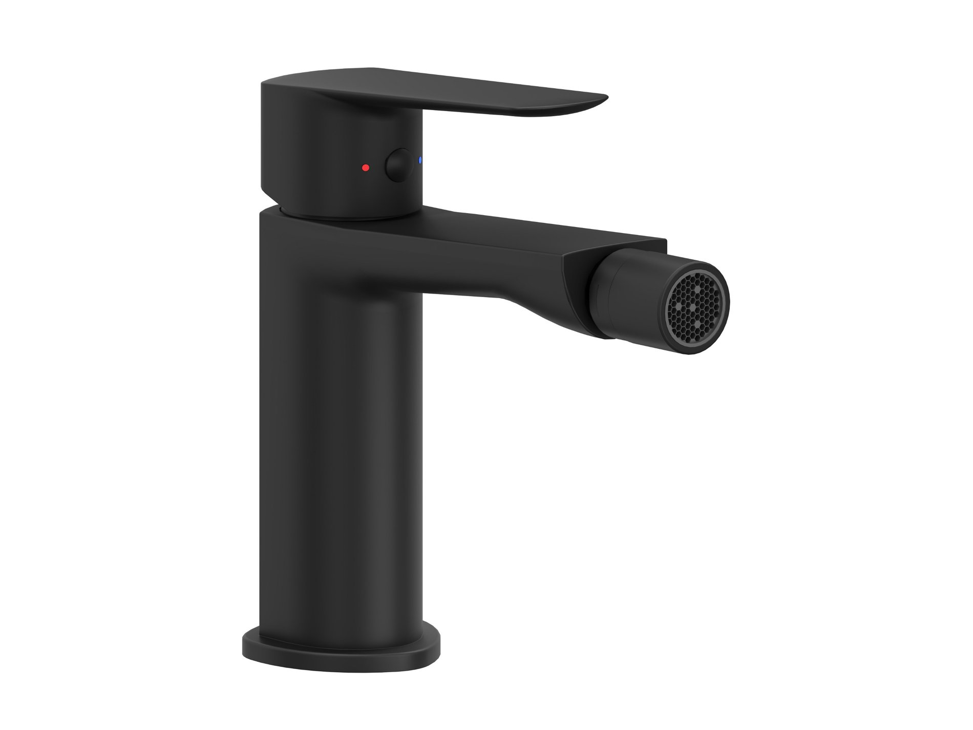Ravak Life álló bidécsaptelep 160 mm, leersztő nélkül LF 056.20BLM, matt fekete – Bidé csaptelep