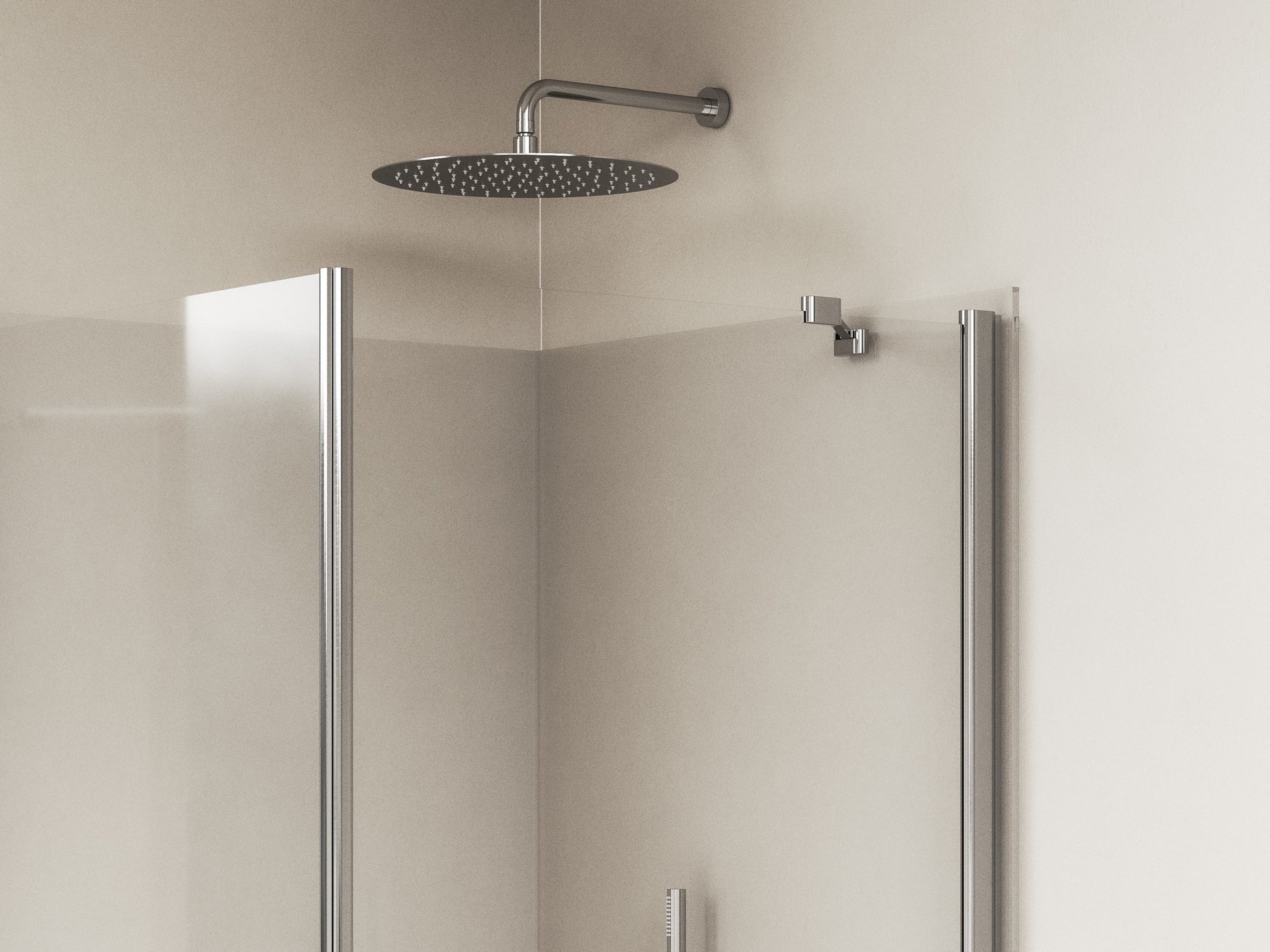 Ravak Esőztető kör fejzuhany, 250 mm 985.00CR, króm – Zuhanyfejek