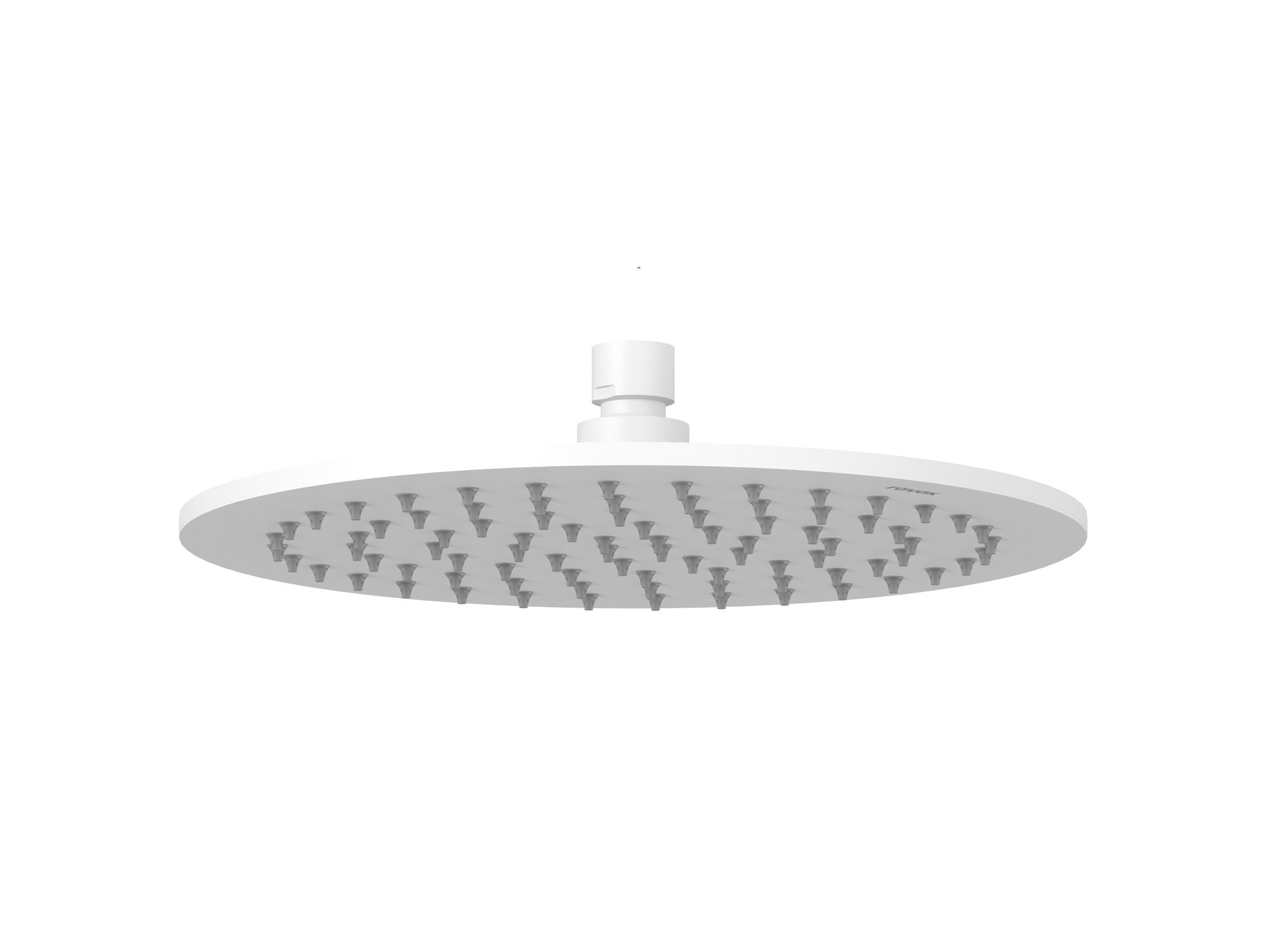 Ravak Esőztető kör fejzuhany, 250 mm 985.10WHM, matt fehér – Zuhanyfejek