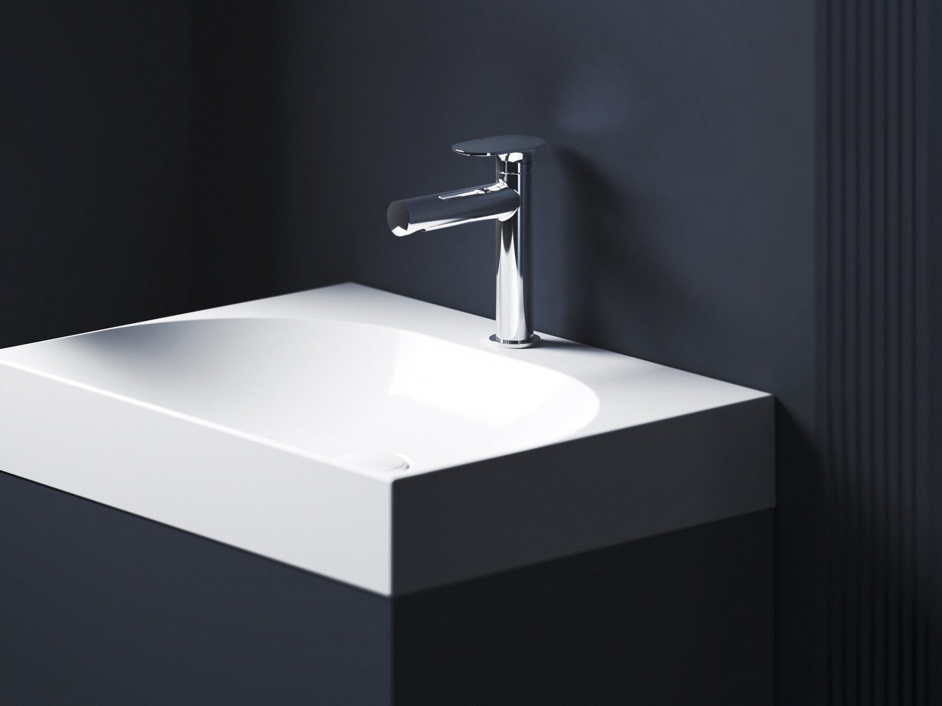 Ravak Spring mosdócsaptelep 190 mm, leeresztő nélkül, króm SG 012.00CR – Mosdó csaptelepek