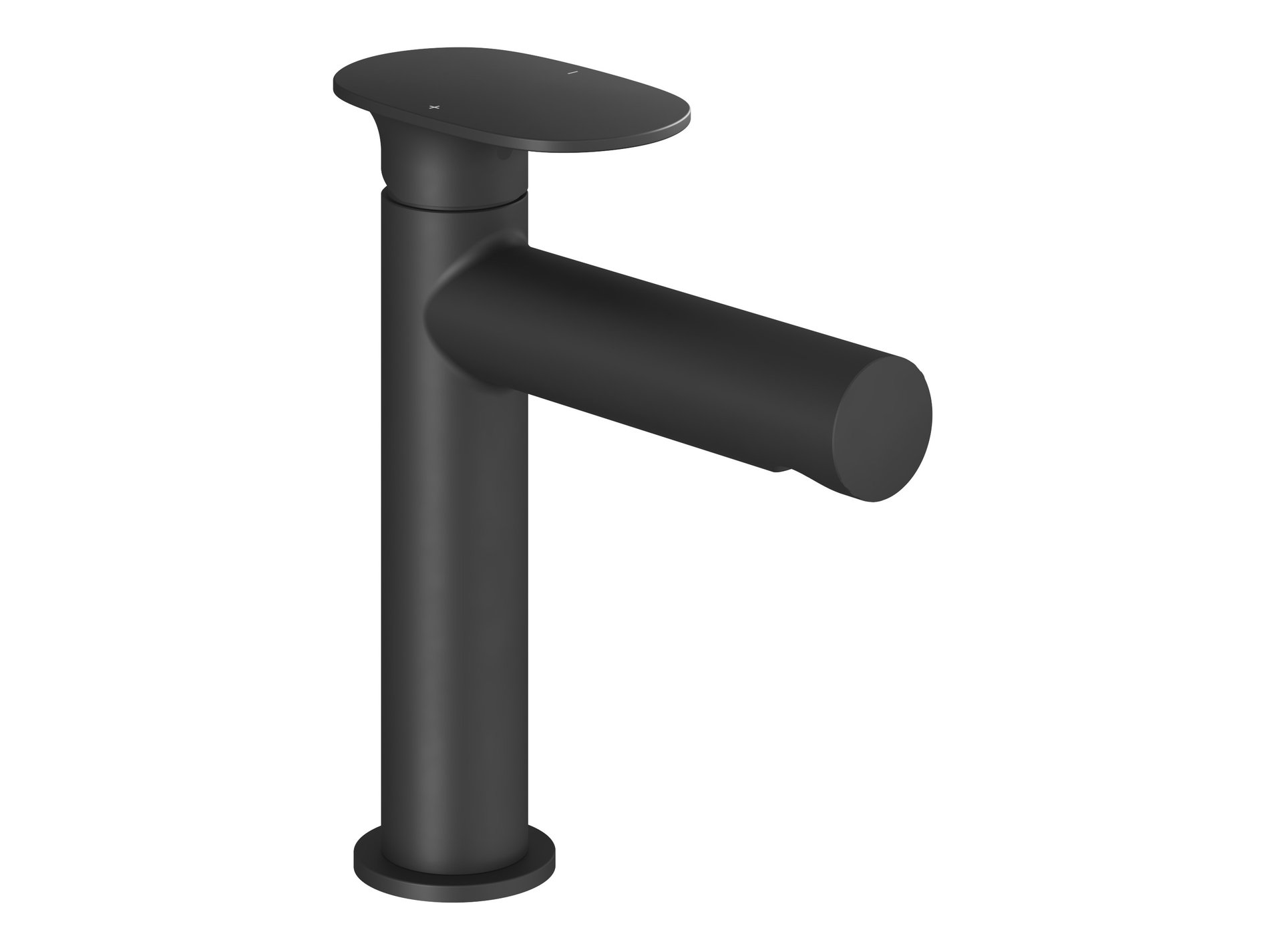 Ravak Spring mosdócsaptelep 190 mm, leeresztő nélkül, matt fekete SG 012.20BLM – Mosdó csaptelepek