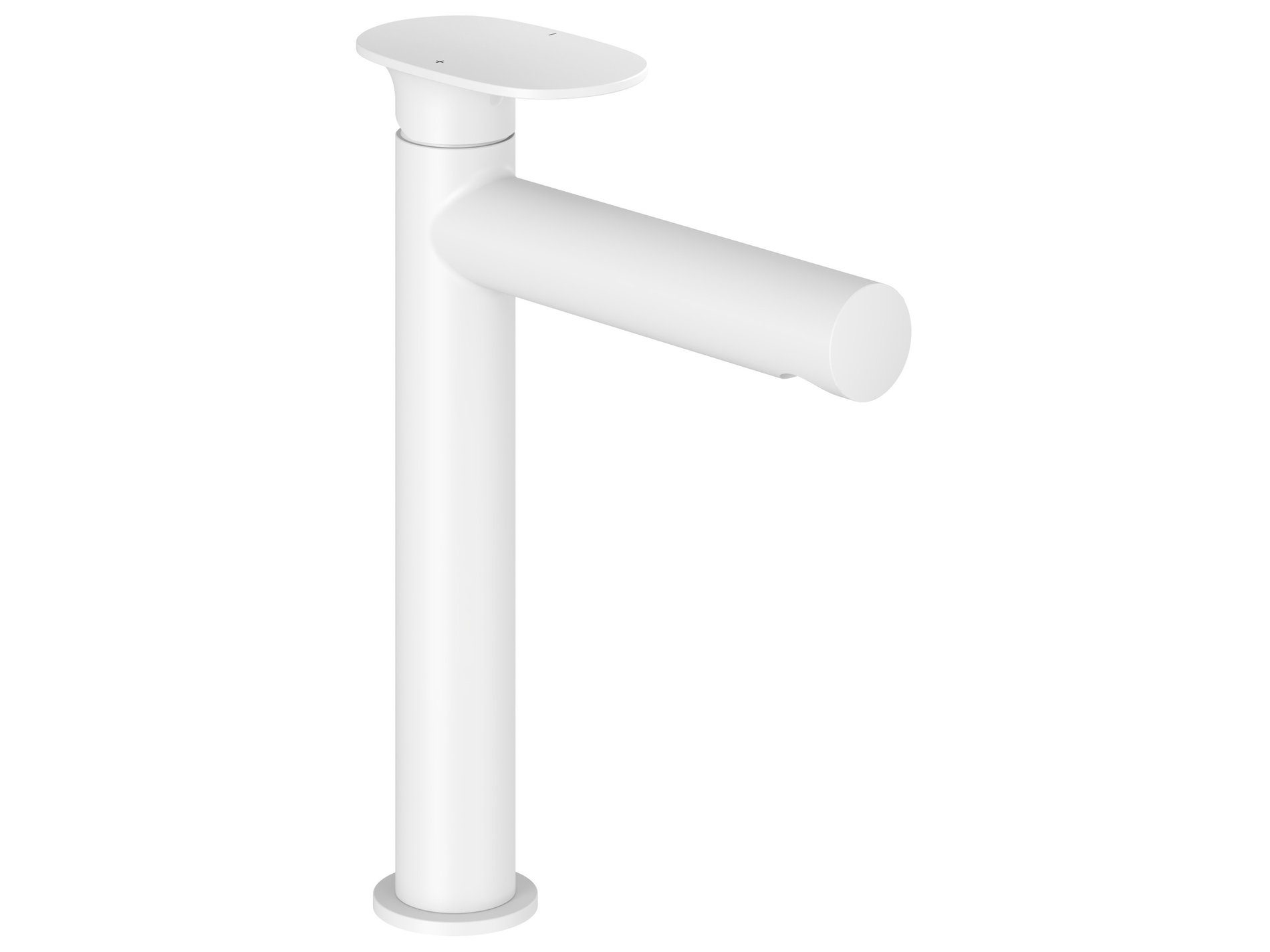 Ravak Spring mosdócsaptelep 255 mm, leeresztő nélkül, matt fehér SG 014.10WHM – Mosdó csaptelepek
