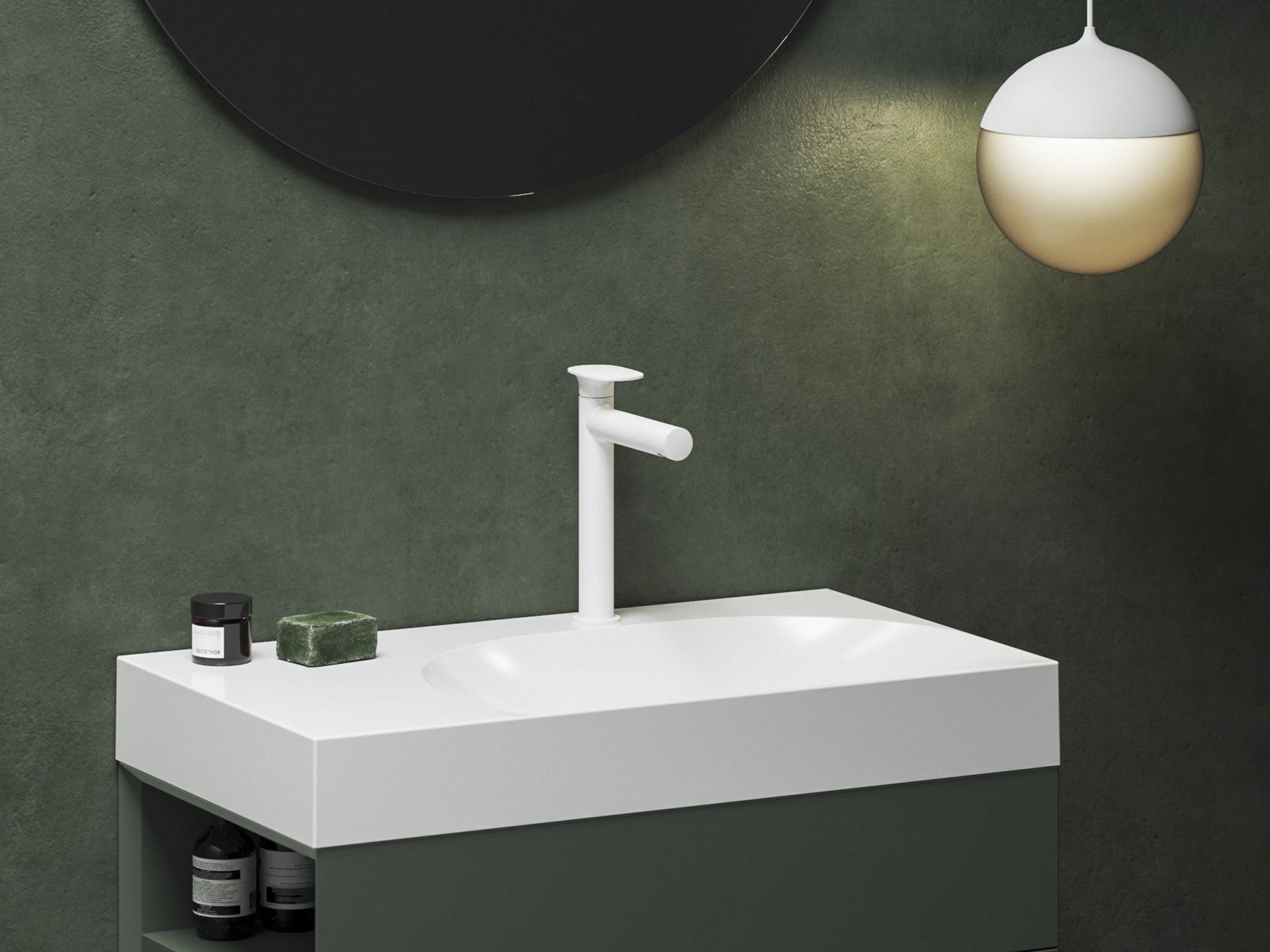 Ravak Spring mosdócsaptelep 255 mm, leeresztő nélkül, matt fehér SG 014.10WHM – Mosdó csaptelepek