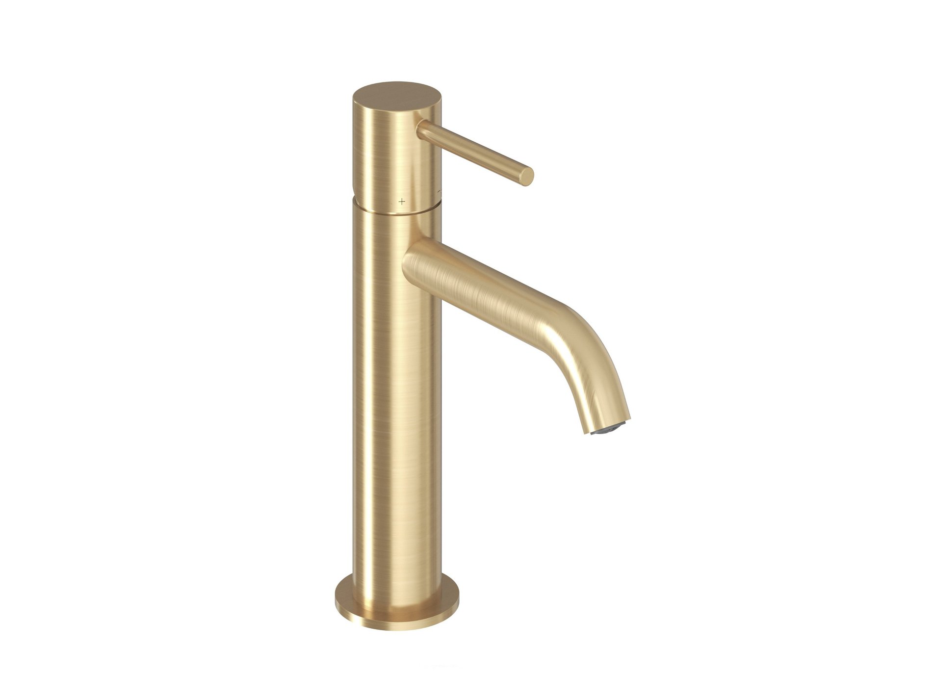 Ravak Espirit álló mosdócsaptelep 190 mm leeresztő nélkül ES 012.60GLB, gold – Arany, Mosdó csaptelepek