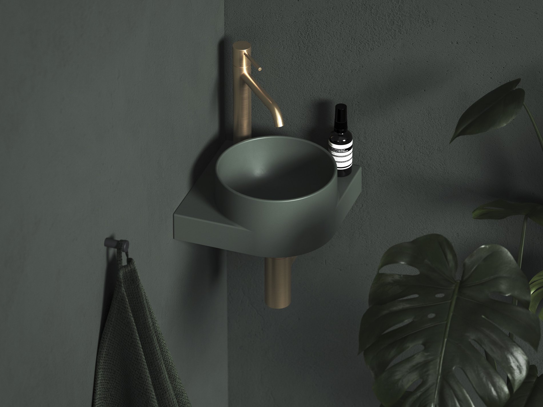 Ravak Espirit álló mosdócsaptelep 250 mm leeresztő nélkül ES 014.60GLB, gold – Arany, Mosdó csaptelepek