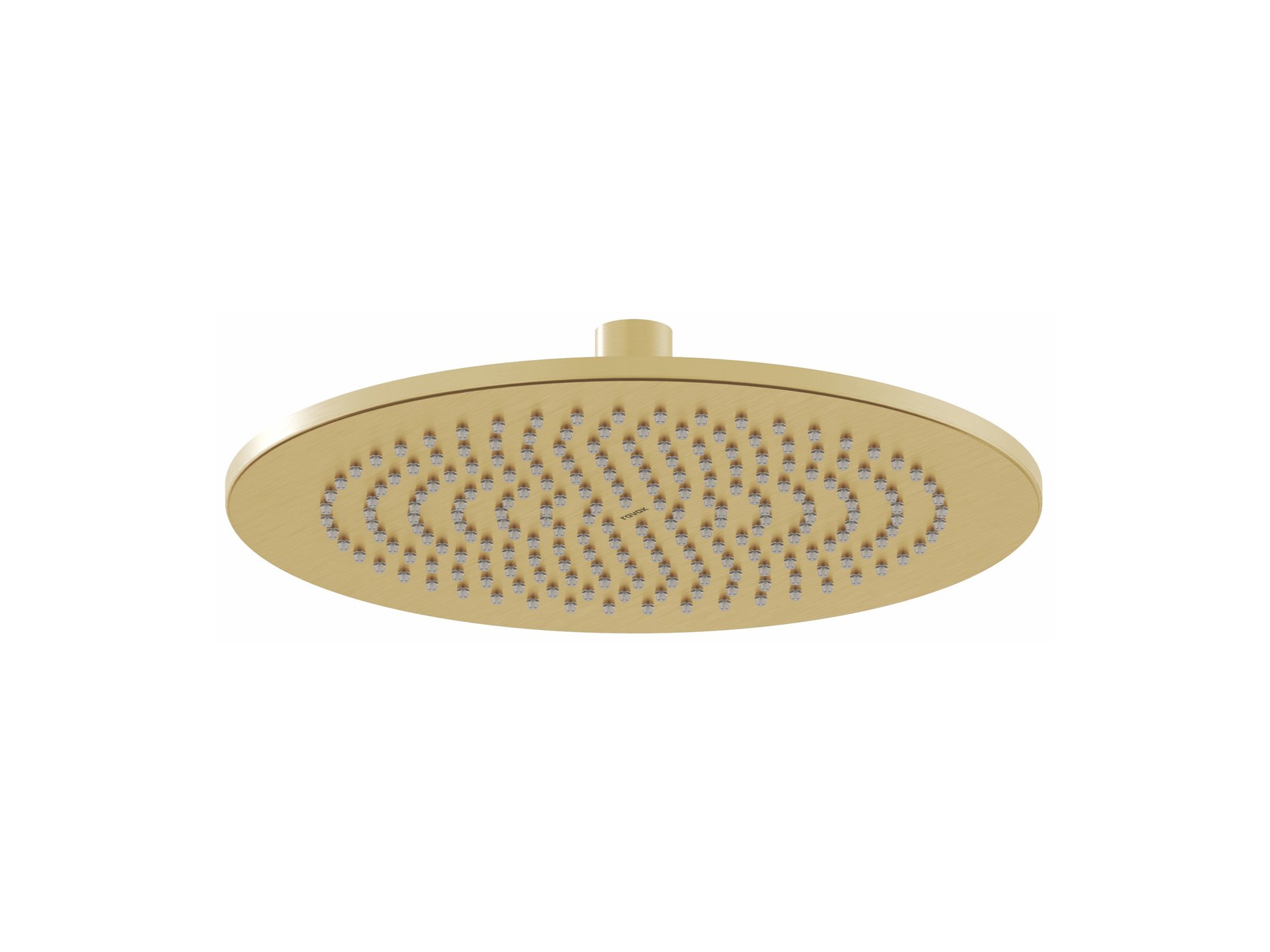 Ravak Esőztető zuhanyfej köralakú, 250 mm 980.60GLB, gold – Zuhanyfejek
