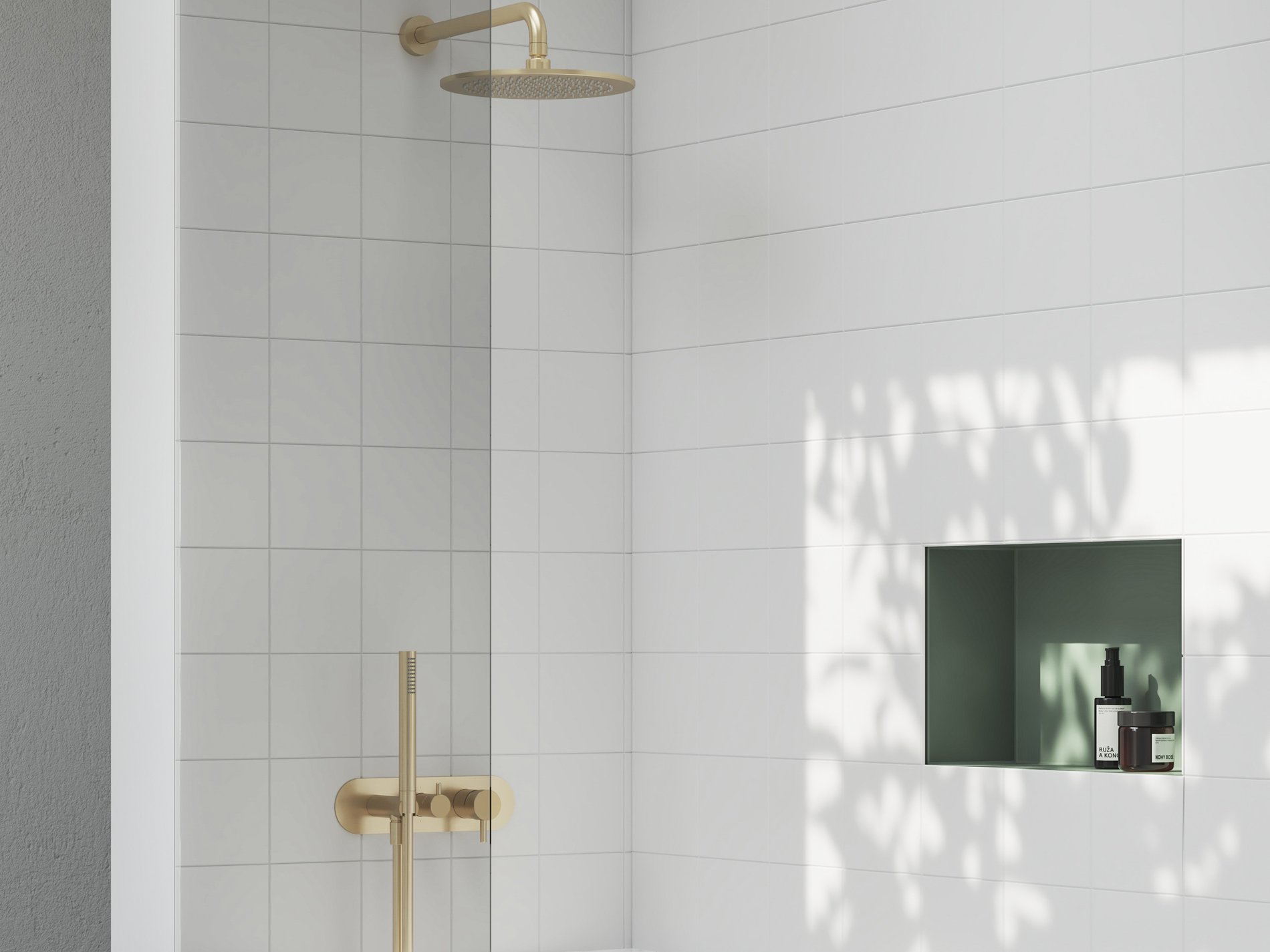 Ravak Esőztető zuhanyfej köralakú, 250 mm 980.60GLB, gold – Arany, Zuhanyfejek