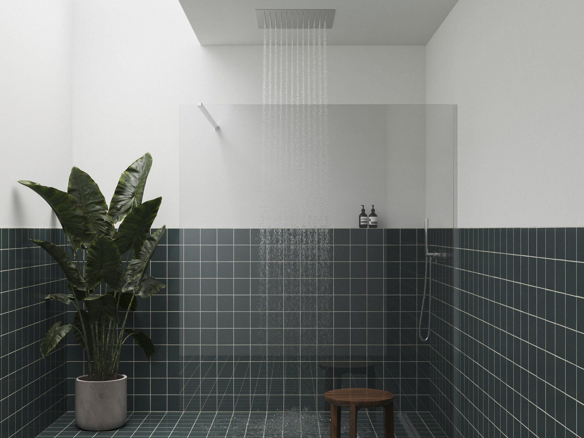 Ravak Mennyezeti négyzet alakú fejzuhany 440x440 mm, króm 988.00CR – Zuhanyfejek