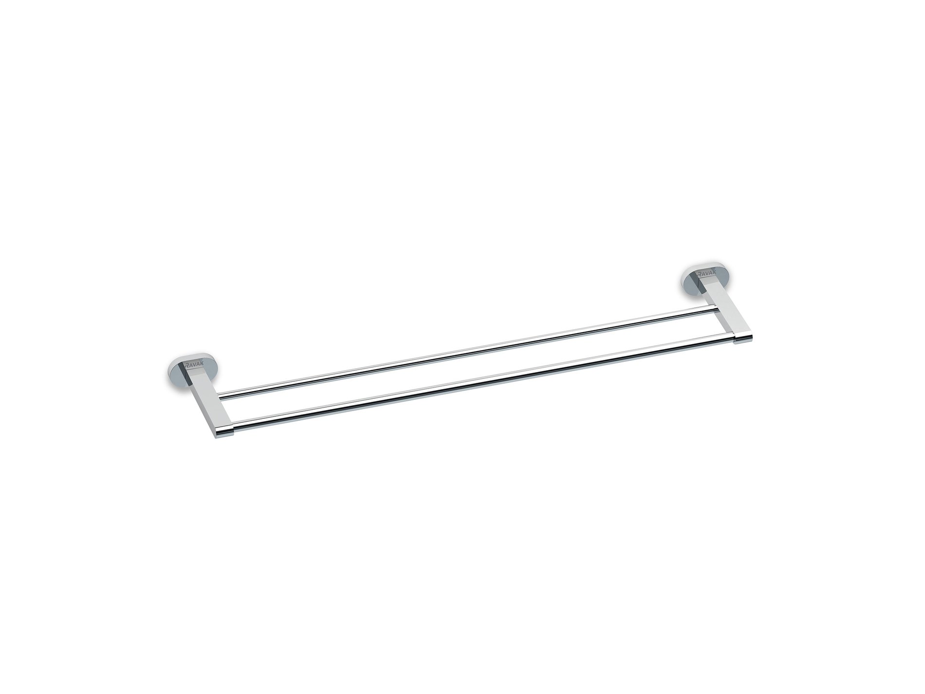 Ravak Chrome törölközőtartó dupla 66 cm CR 320.00CR, króm – Fürdőszobai kiegészítő