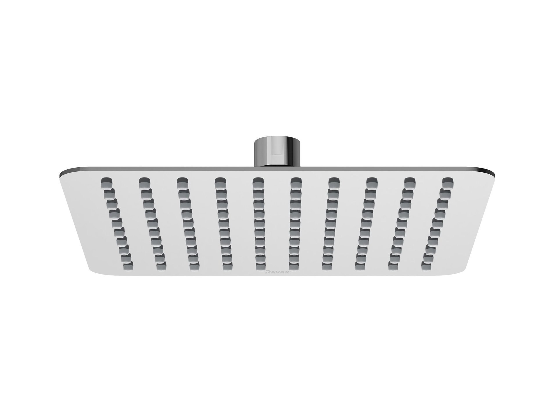 Ravak Fejzuhany, szögletes, 200 mm 982.01CR, króm – Zuhanyfejek
