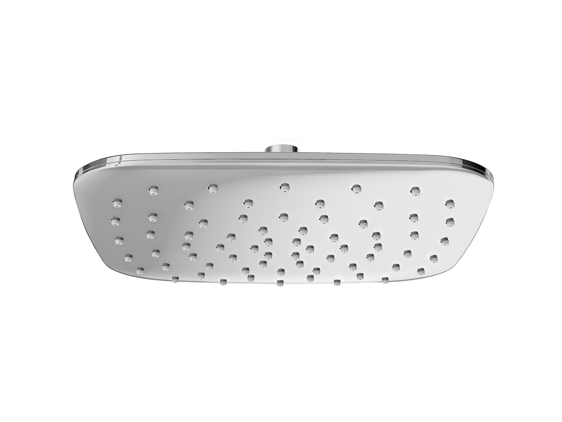 Ravak Esőztető zuhanyfej ABS Air, szögletes, 250mm 983.00CR, króm – Zuhanyfejek