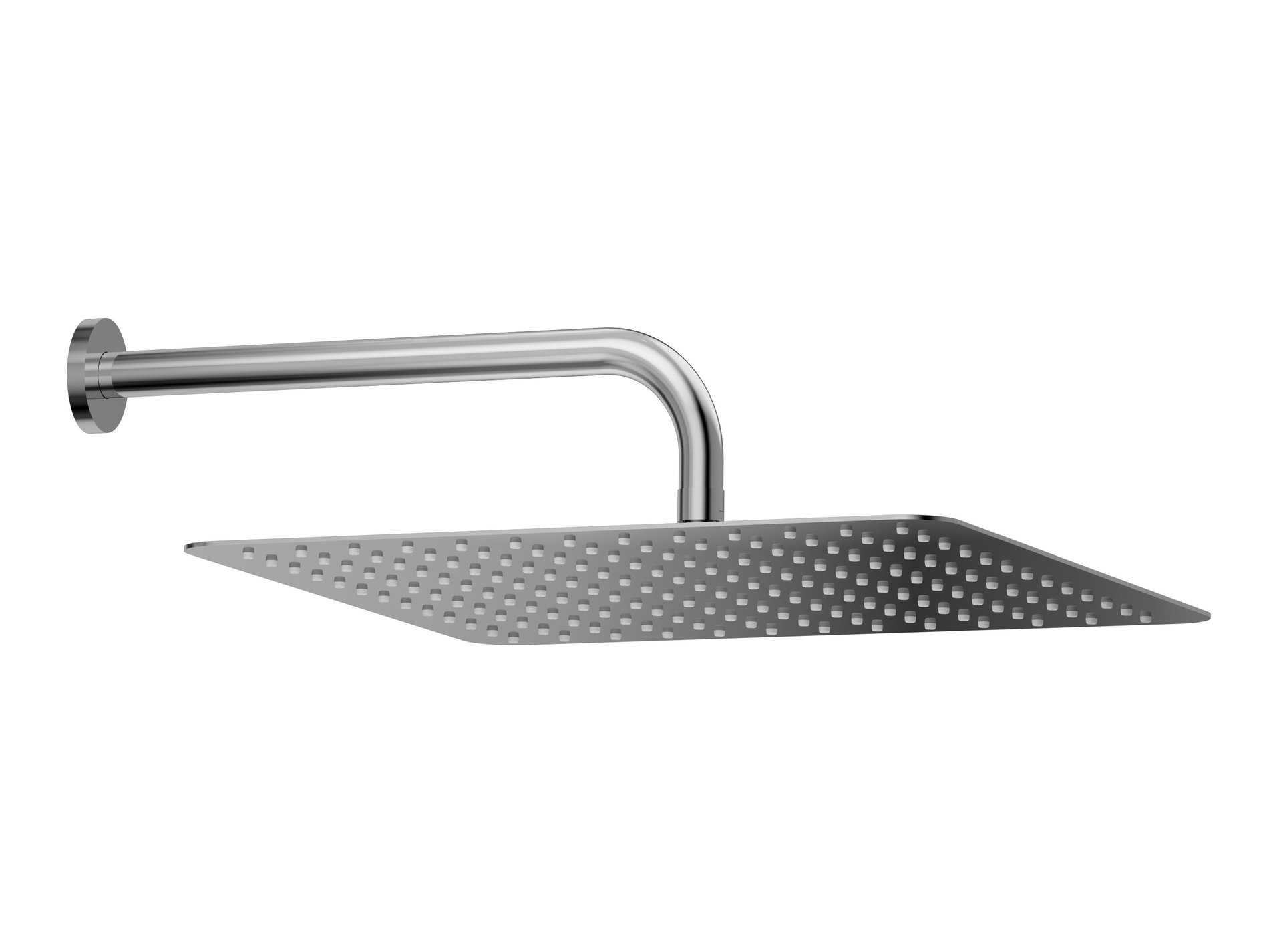 Ravak Esőztető zuhanyfej Slim négyzetalakú 400 mm 982.02CR, króm – Zuhanyfejek