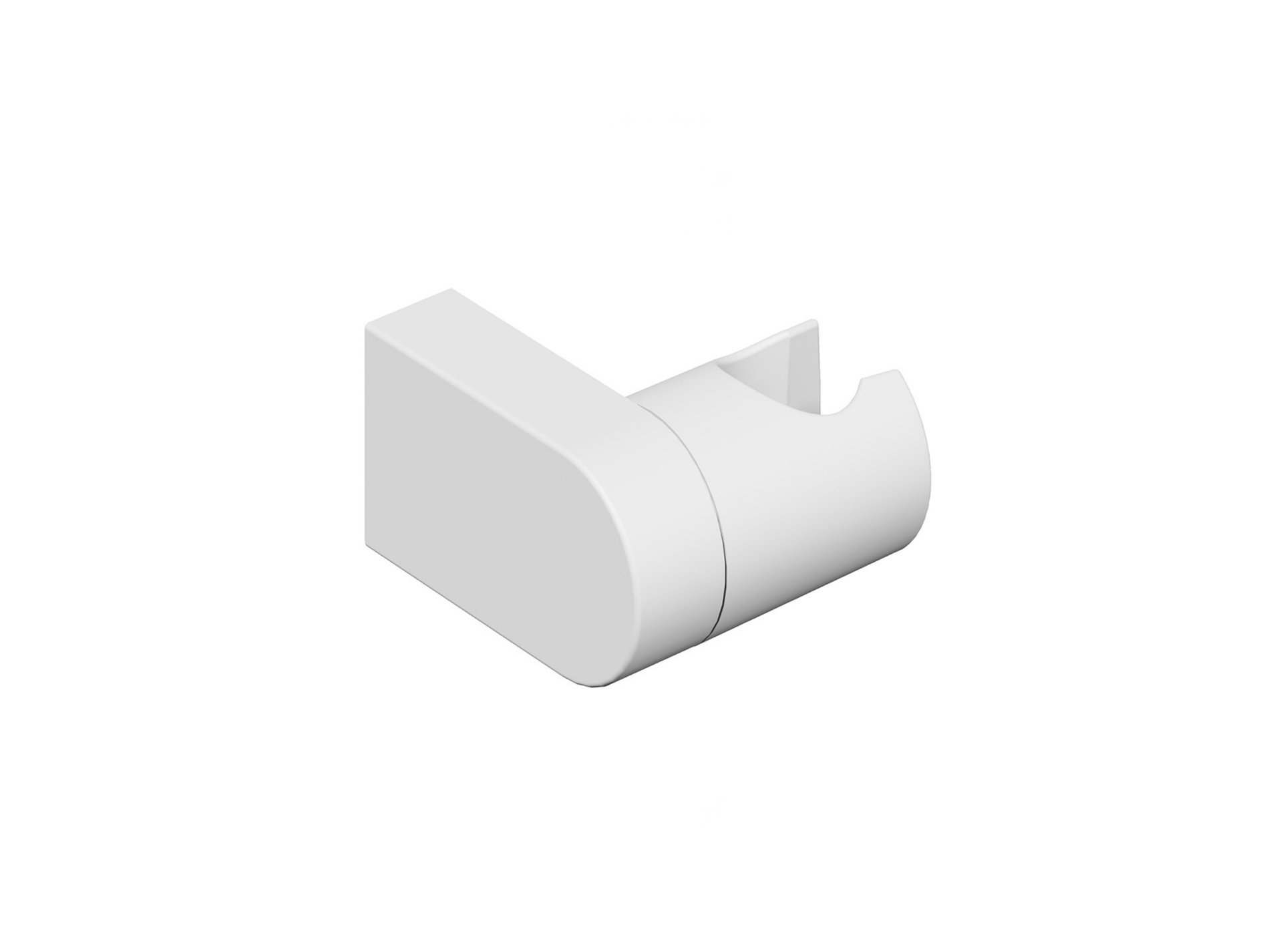 Ravak Fali állítható zuhanytartó 611.10WV, White Velvet – Zuhanyrud