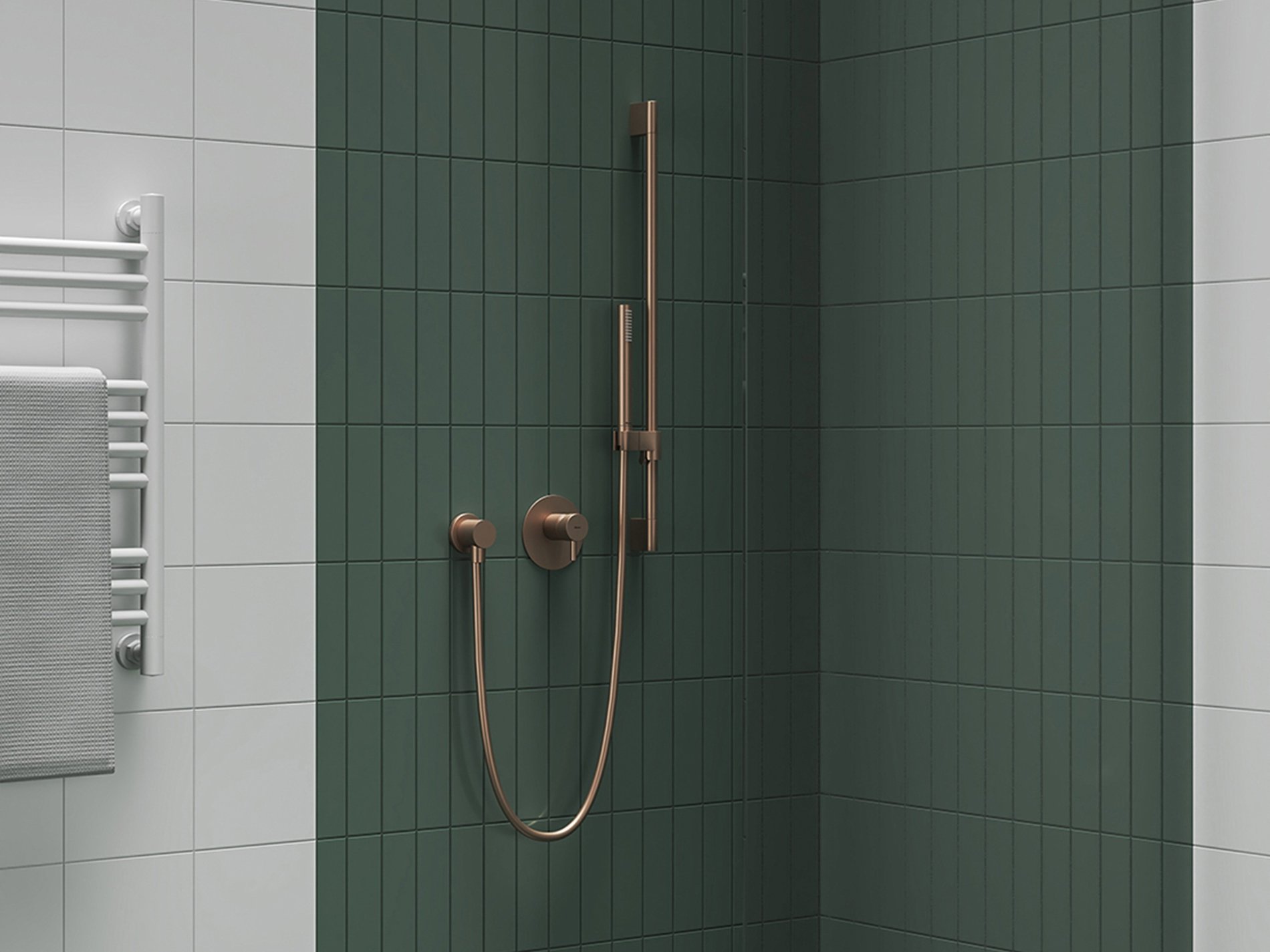 Ravak Esőztető zuhanyfej köralakú 951.60RGB, rose gold – Rózsa arany, Kézizuhanyok