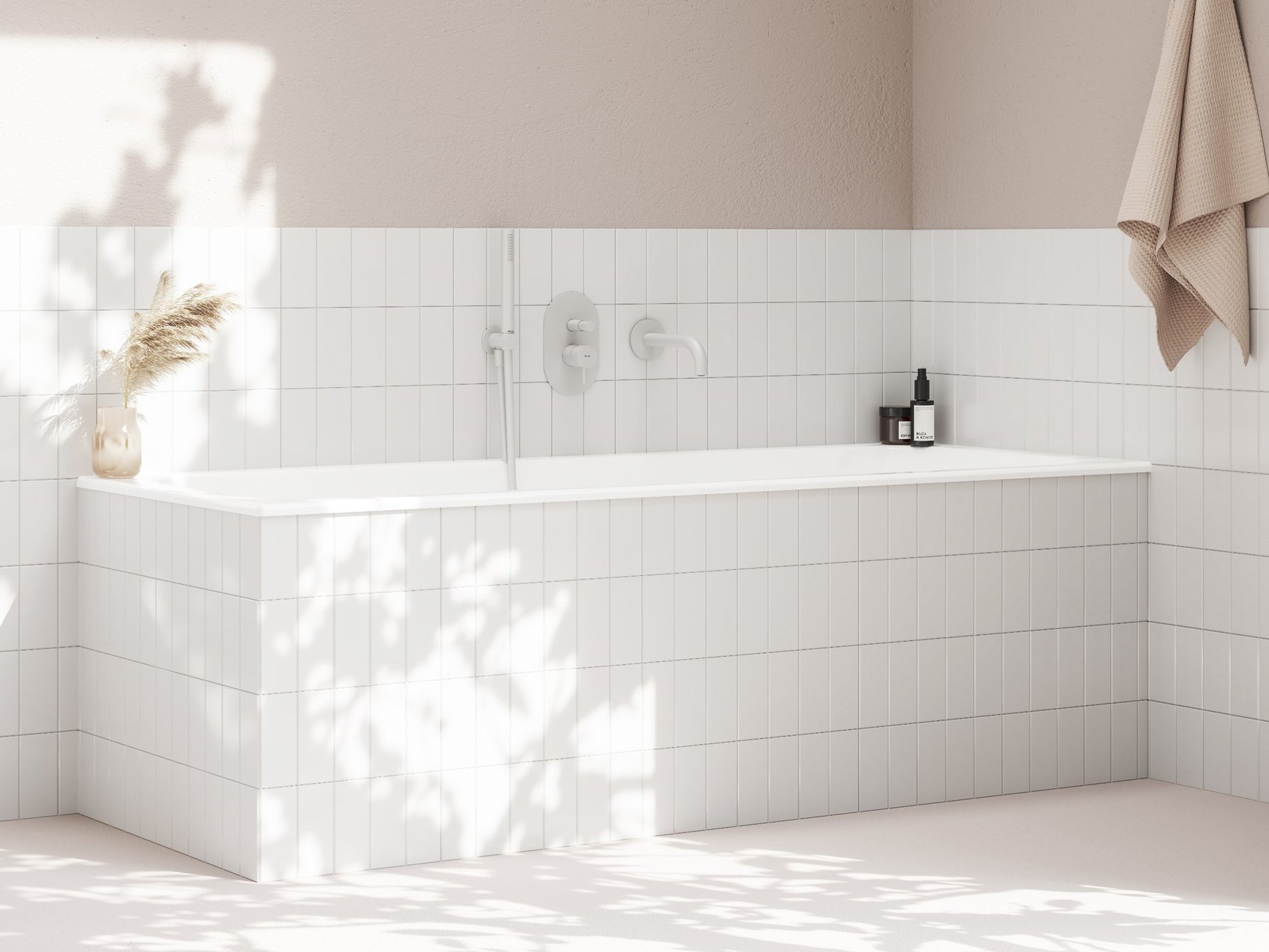 Ravak Espirit vízfeltöltő falikar kádhoz ES 027.10WV , White Velvet – Fehér, Kifolyócsövek