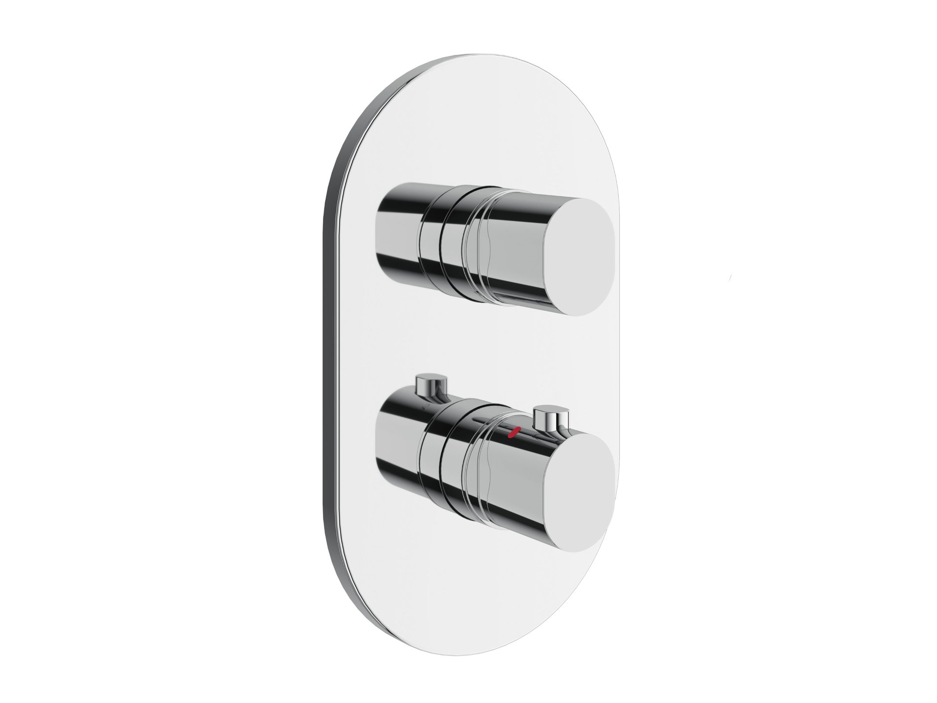 Ravak Chrome II falsík alatti zuhanyszett termo CR II 090.02CR.O2.RB071, króm – Zuhany- és kádszettek