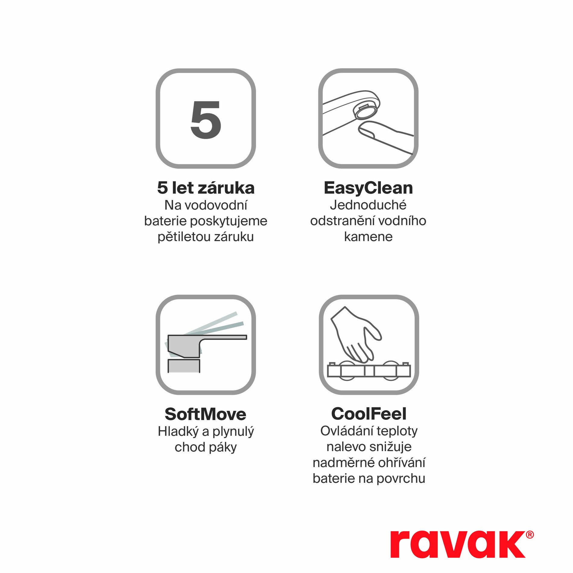 Ravak Chrome fali kádcsaptelep szettel, króm CR II 022.00CR CRS S – Zuhany- és kádszettek