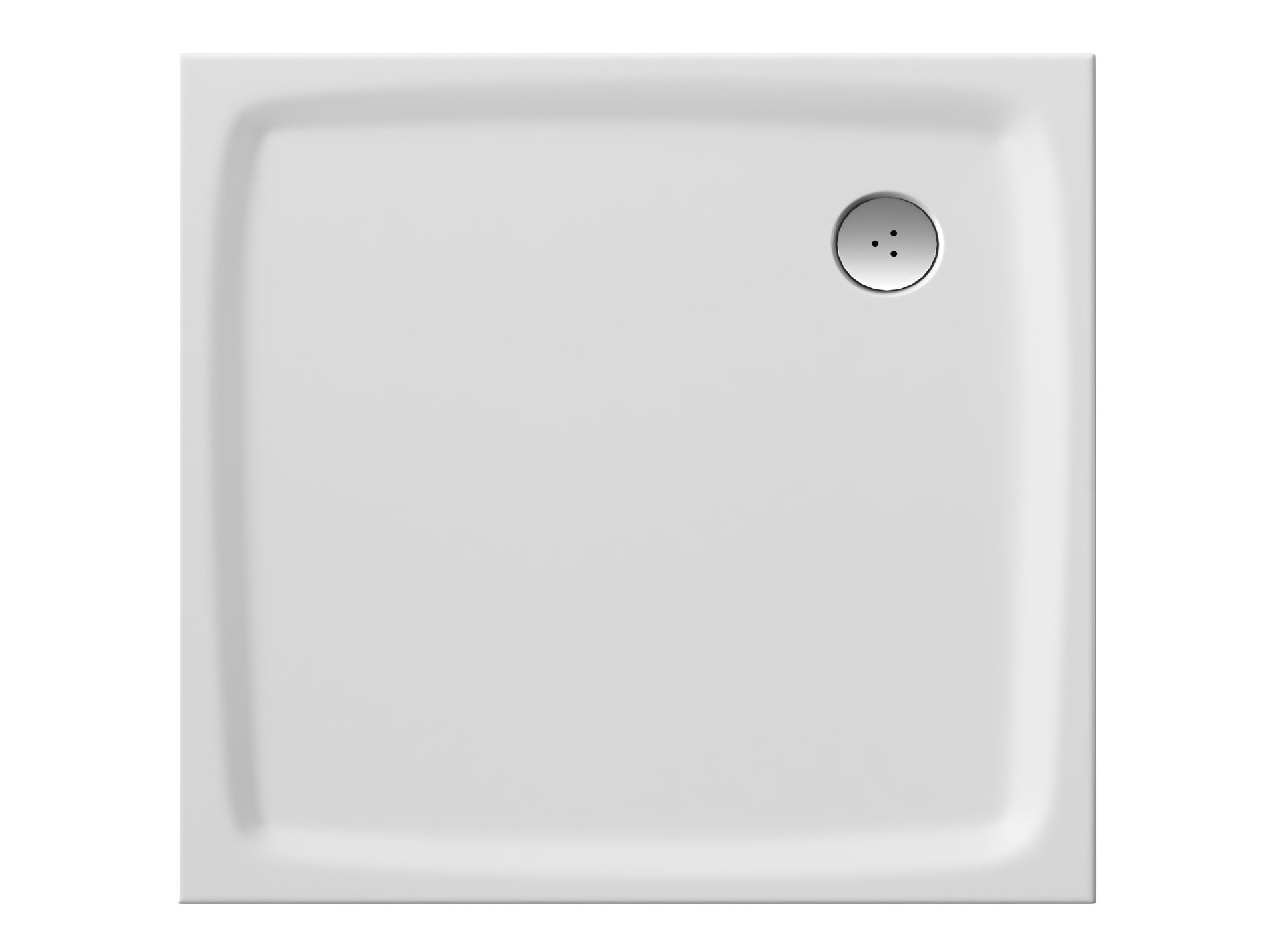 Ravak Perseus Pro Flat 80x80 zuhanytálca fehér – Sarok zuhanytálcák