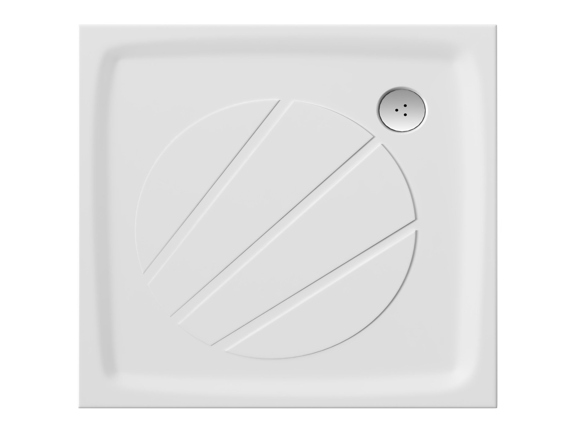 Ravak Perseus Pro 90x90 zuhanytálca fehér – Sarok zuhanytálcák
