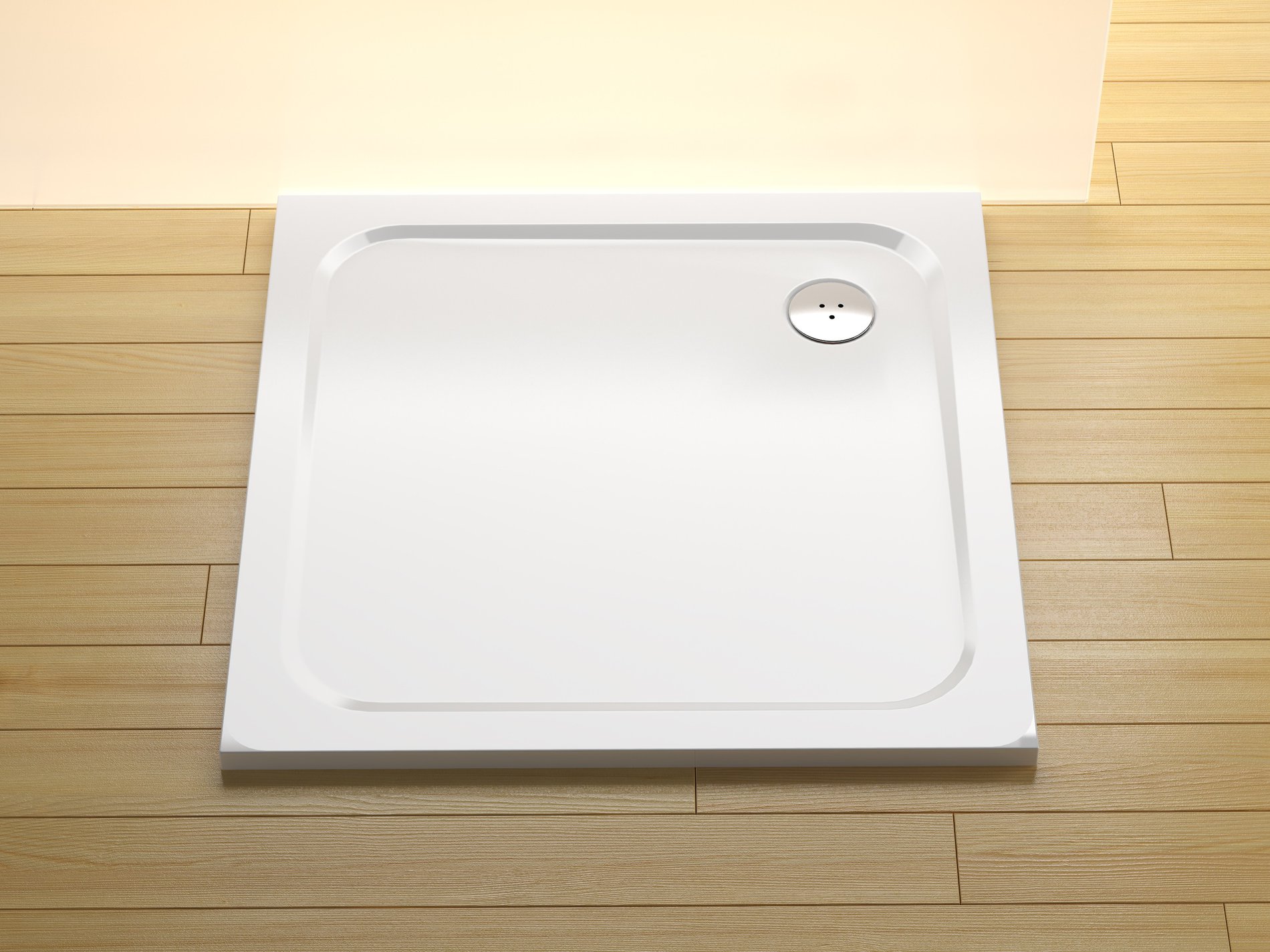 Ravak Perseus Pro Chrome 80x80 zuhanytálca fehér – Sarok zuhanytálcák