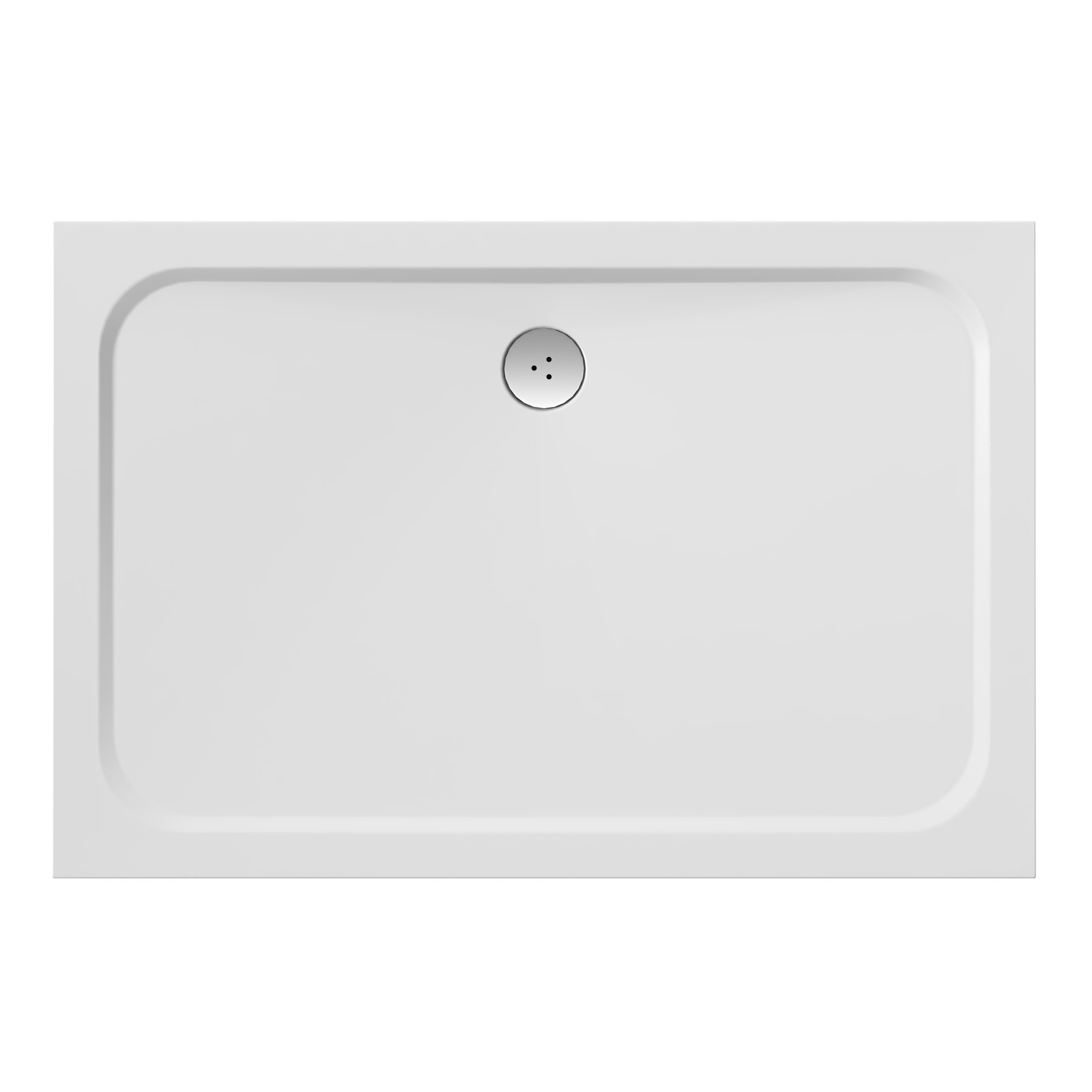 Ravak Chrome Gigant Pro 100x90 zuhanytálca, fehér – Sarok zuhanytálcák