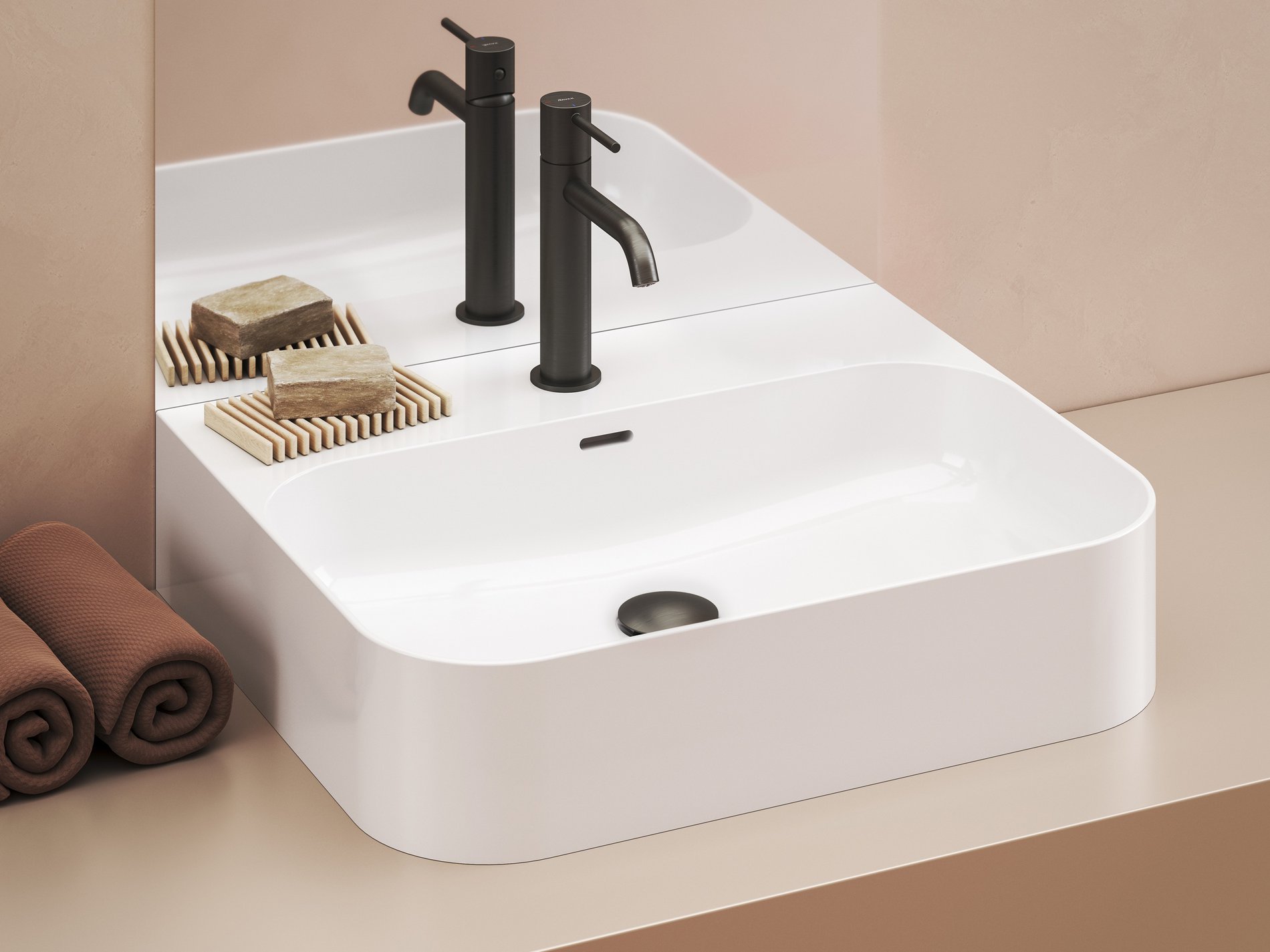 Ravak Ceramic Slim Wall R 55 N kerámiamosdó fehér – Fali mosdók