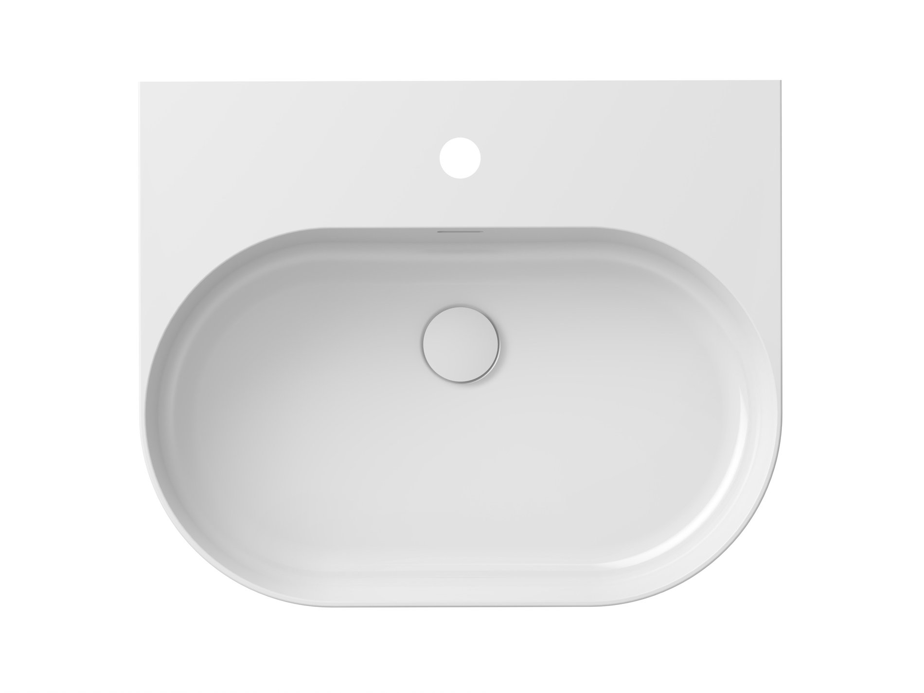 Ravak Ceramic Slim Wall O 55 kerámiamosdó fehér – Pultra építhető mosdók