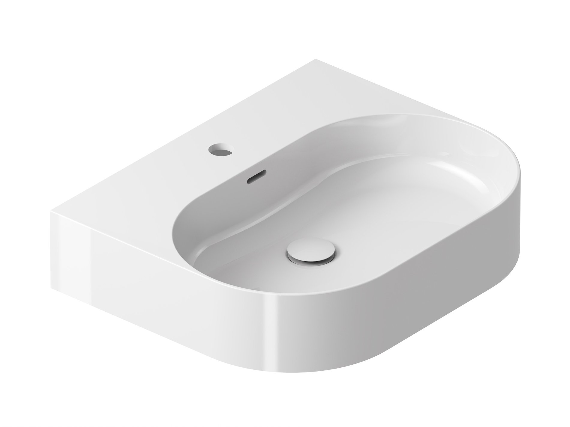 Ravak Ceramic Slim Wall O 55 N kerámiamosdó fehér – Fali mosdók
