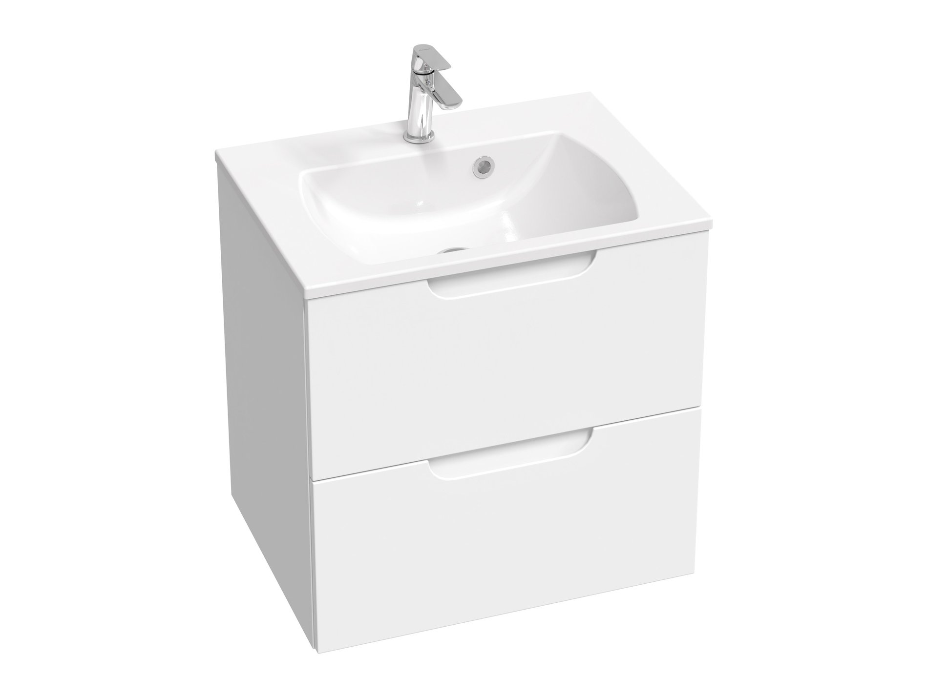 Ravak Classic Slim 60 mosdó fehér, furattal – Fali mosdók