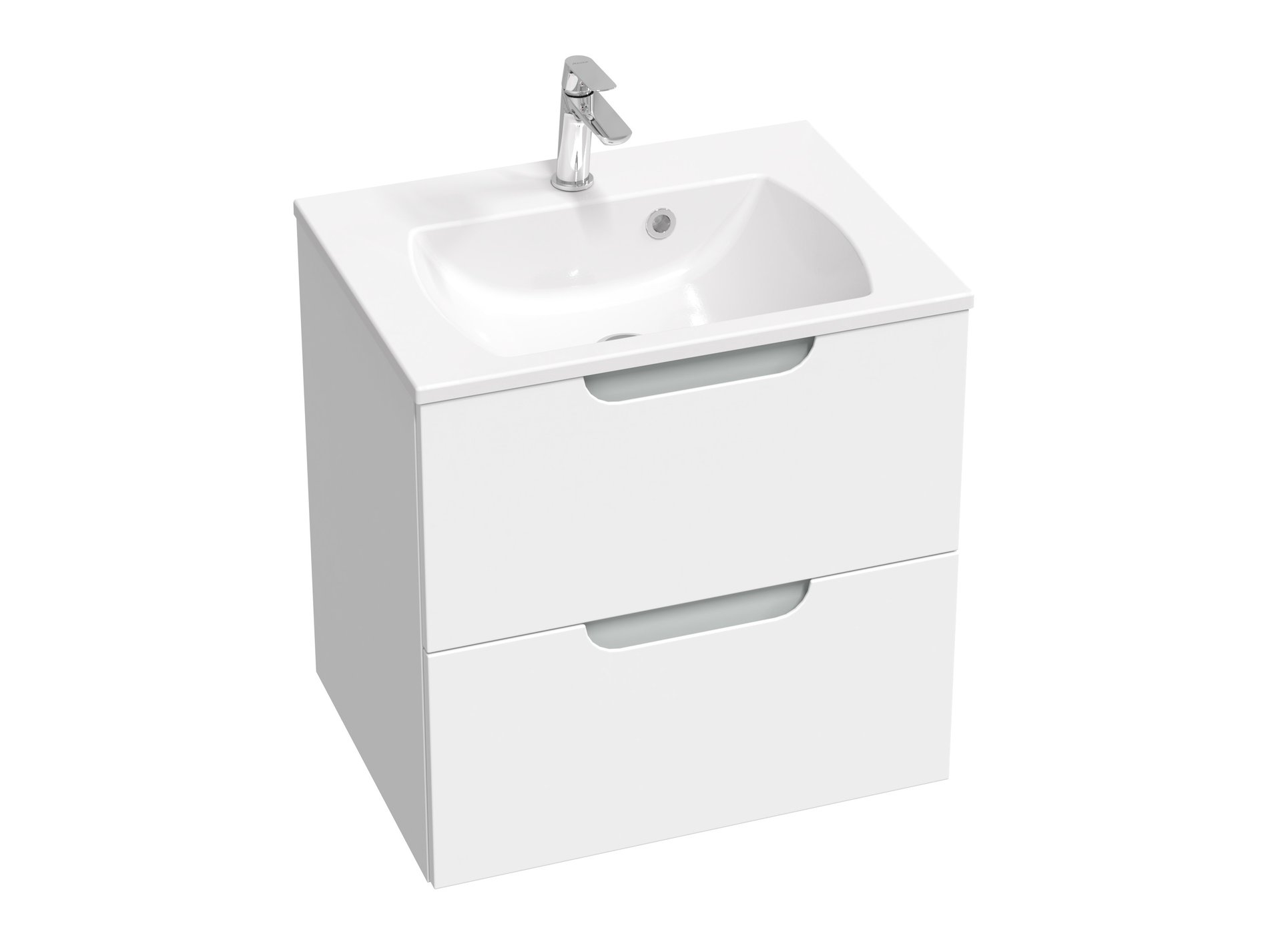 Ravak Classic Slim 60 mosdó fehér, furattal – Fali mosdók