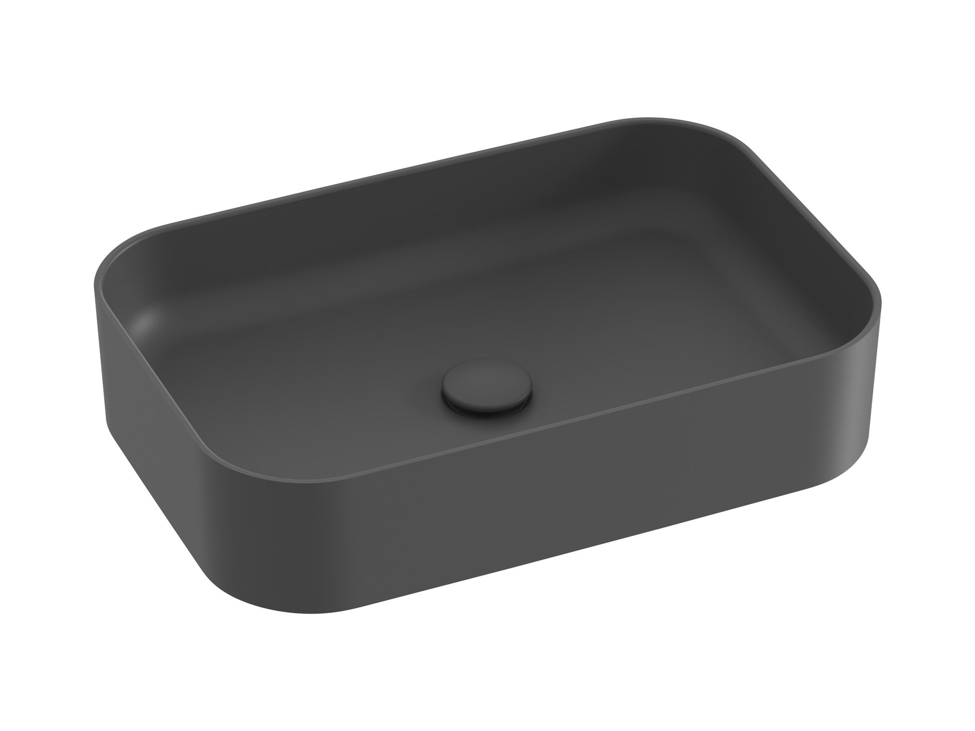 Ravak Ceramic Slim R 55 kerámiamosdó antracit – Pultra építhető mosdók