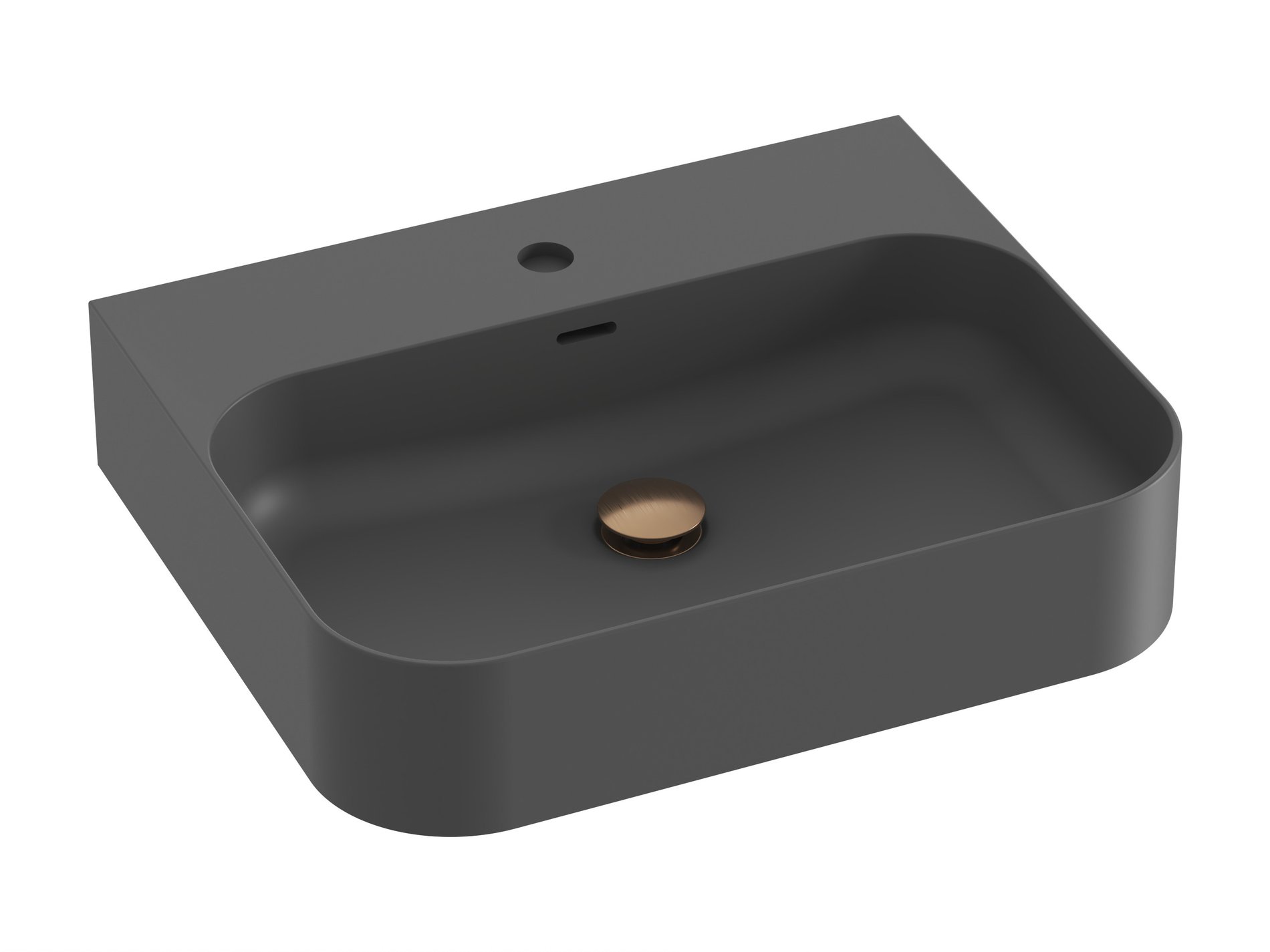 Ravak Ceramic Slim Wall R 55 N kerámiamosdó antracit – Fali mosdók