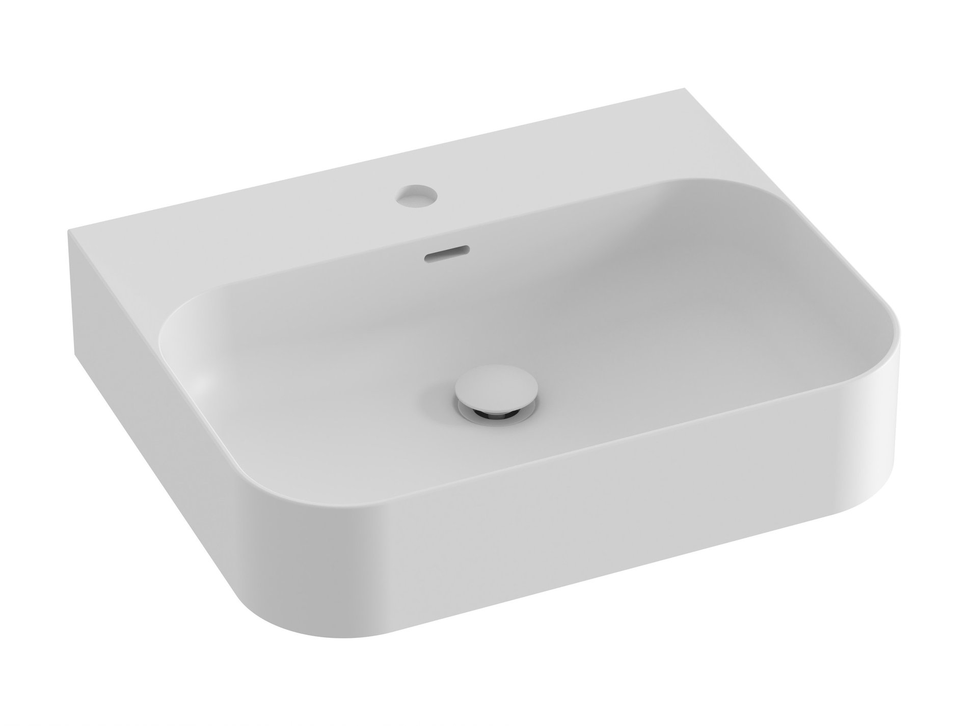 Ravak Ceramic Slim Wall R 55 N kerámiamosdó matt fehér – Fali mosdók