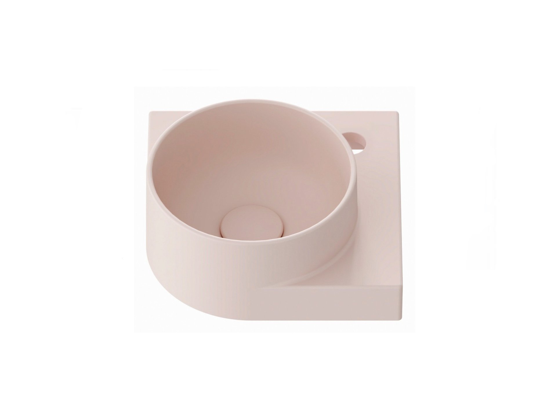 Ravak Yard 28 C kerámiamosdó Alabaster Pink – Rózsaszín, Fali mosdók