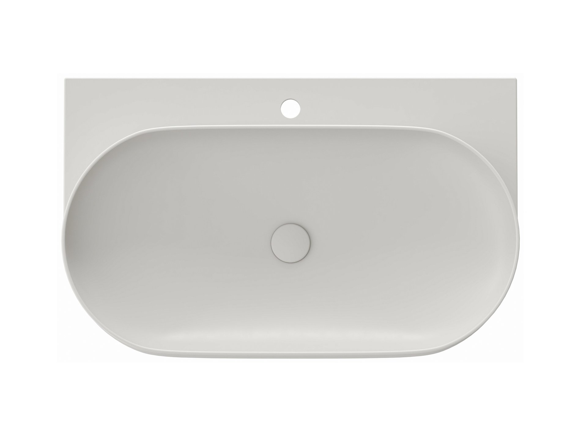 Ravak Yard 80 kerámiamosdó Smoke Grey – Pultra építhető mosdók
