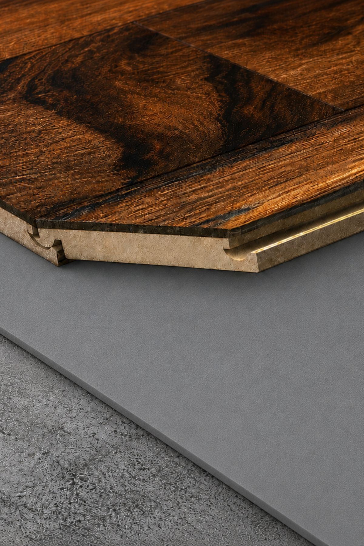 PrimeFloor 2 alátét 10 m2, laminált padlóhoz – Szürke, Padlóalátét