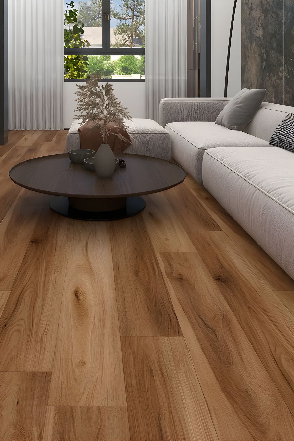 ProfiTrend Alaska Oak SPC padló – Barna, SPC / Vinyl padló